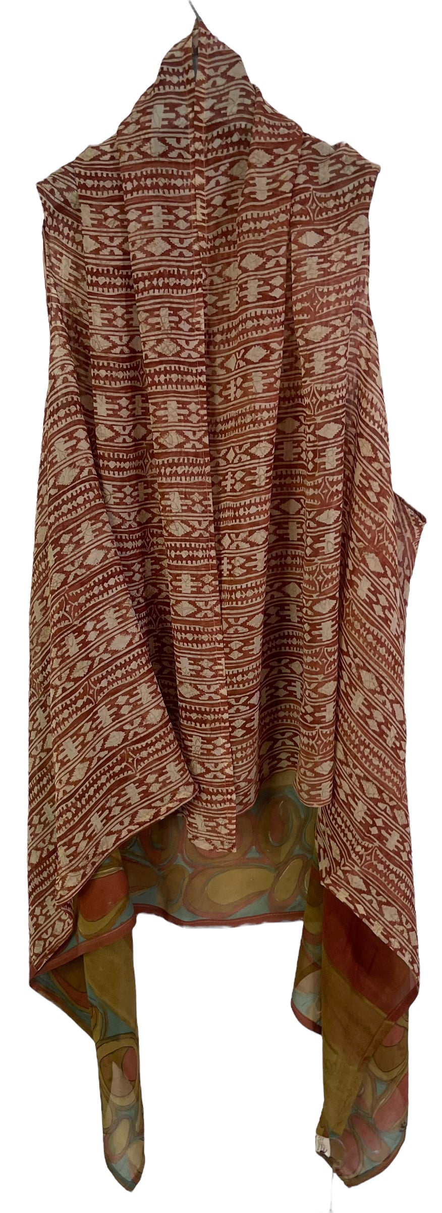 PRG6486 Sheer Avatar Pure Silk Versatile Vest