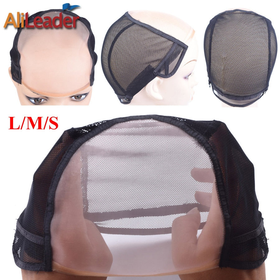 Alileader Popular Mono Wig Caps For Making Wigs Wig Accessories Tools For Women Invisible Hair Nets Good Quality NetsS/M/L Size