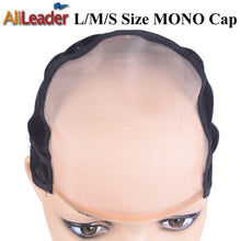 Load image into Gallery viewer, Alileader Popular Mono Wig Caps For Making Wigs Wig Accessories Tools For Women Invisible Hair Nets Good Quality NetsS/M/L Size
