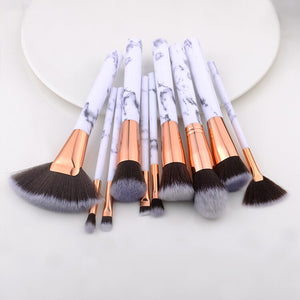 FLD 5/15Pcs Makeup Brushes Tool Set Cosmetic Powder Eye Shadow Foundation Blush Blending Beauty Make Up Brush Maquiagem