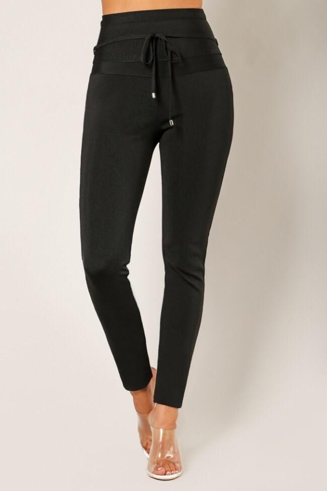 High Waist Lace Pants