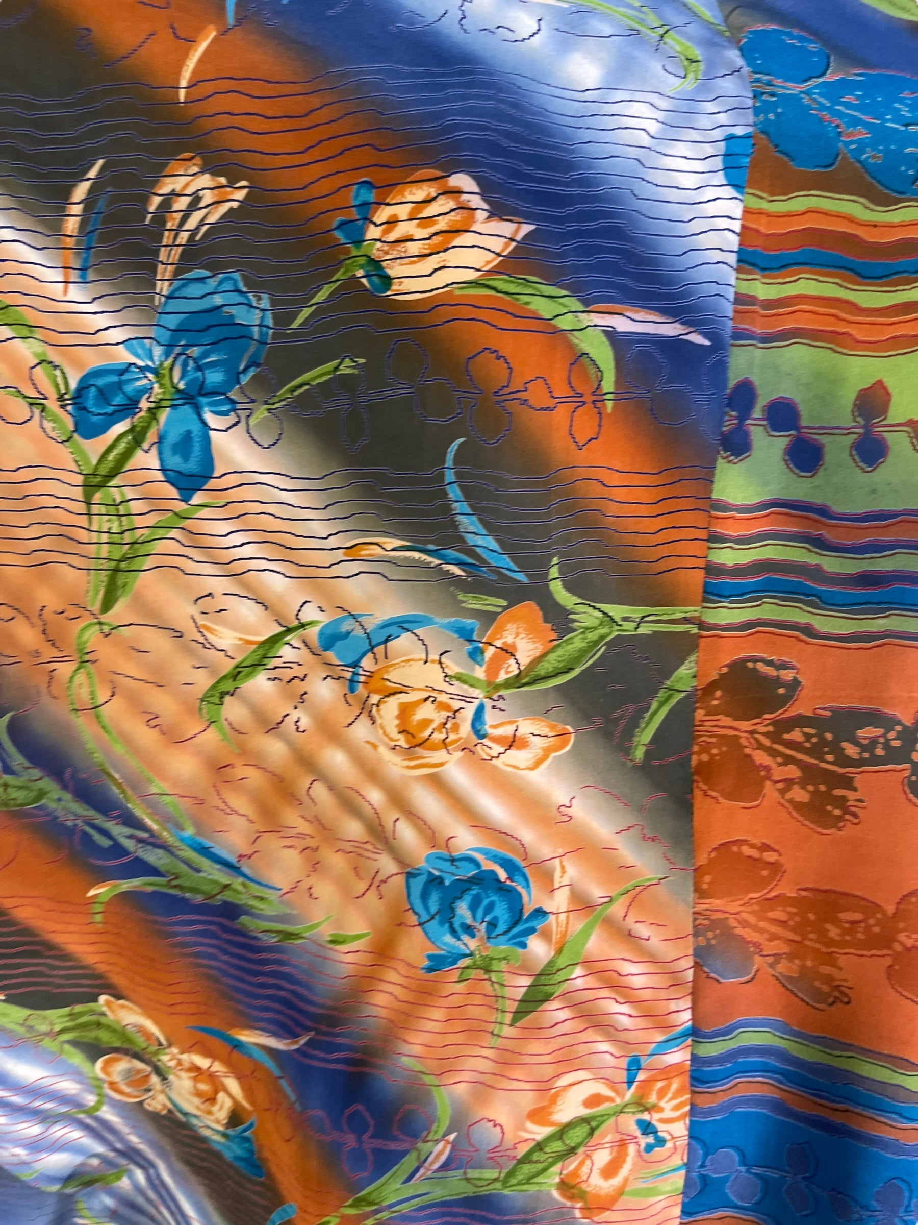 PRC6667 Avatar Pure Silk Waterfall Top