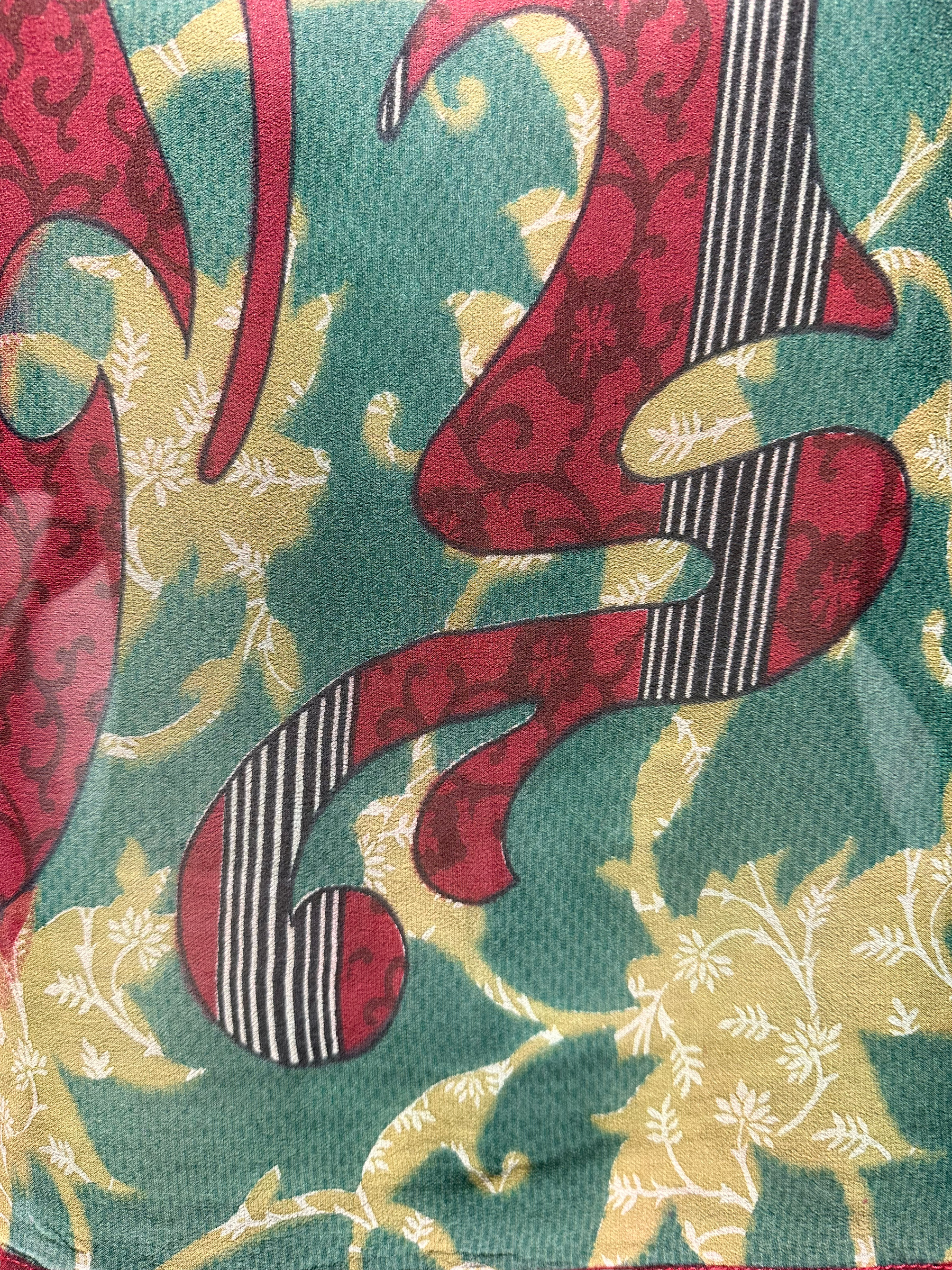 FINAL SALE Corita Kent Sheer Avatar Pure Silk Boxy Top