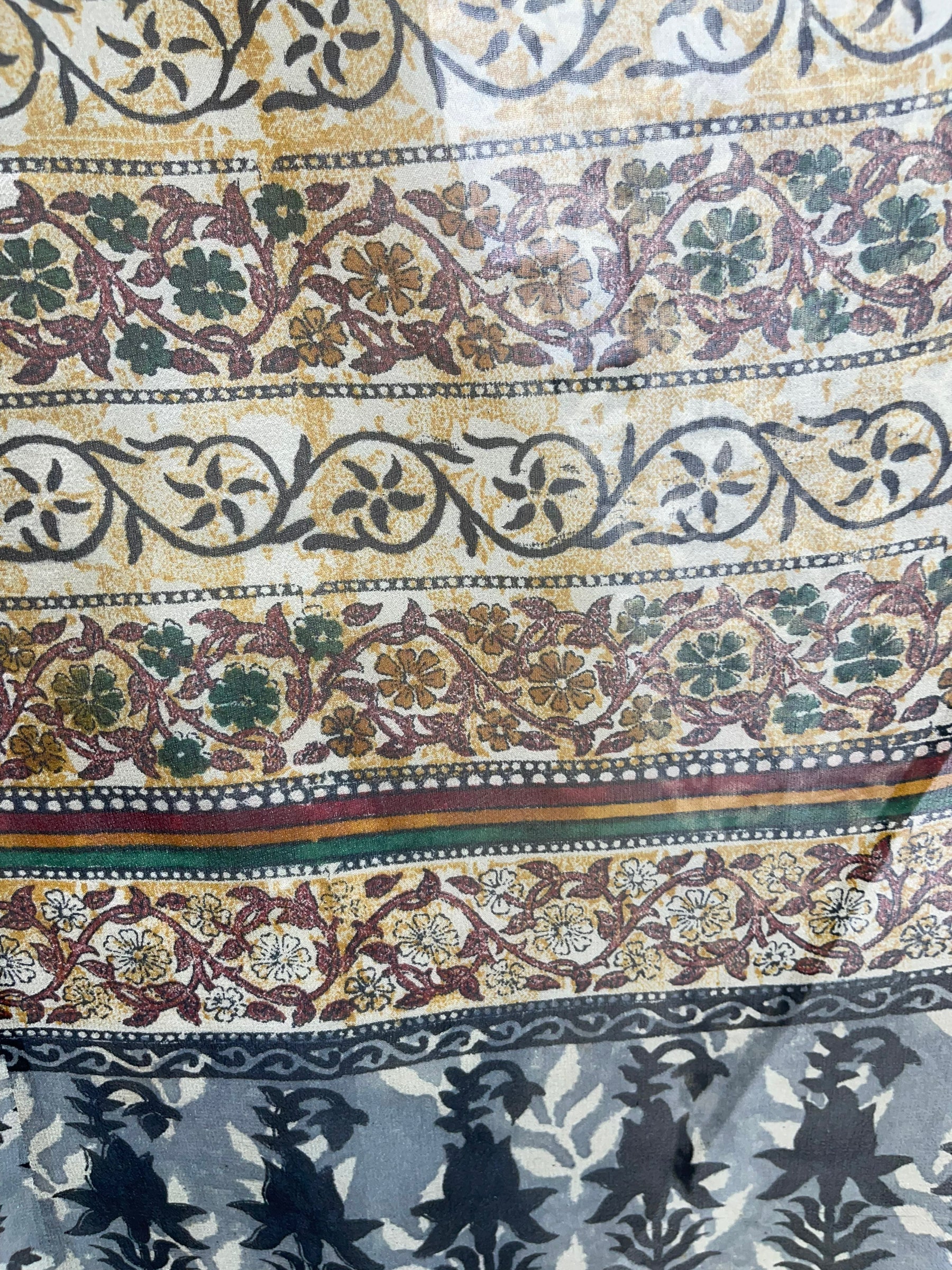 FINAL SALE PRG5710 Sheer Avatar Pure Silk Waterfall Top