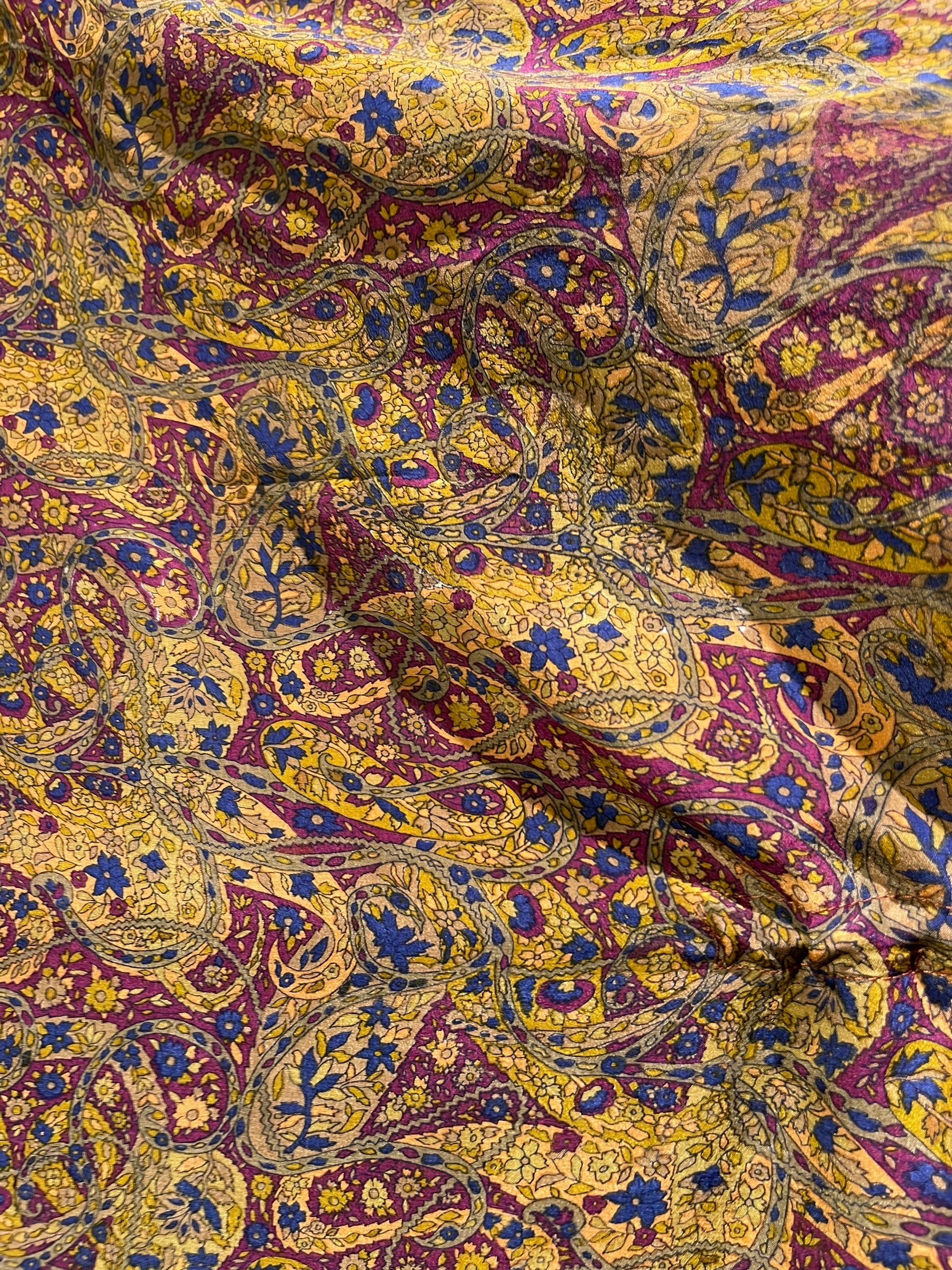 FINAL SALE PRC4605 Avatar Pure Silk Maxi Kaftan