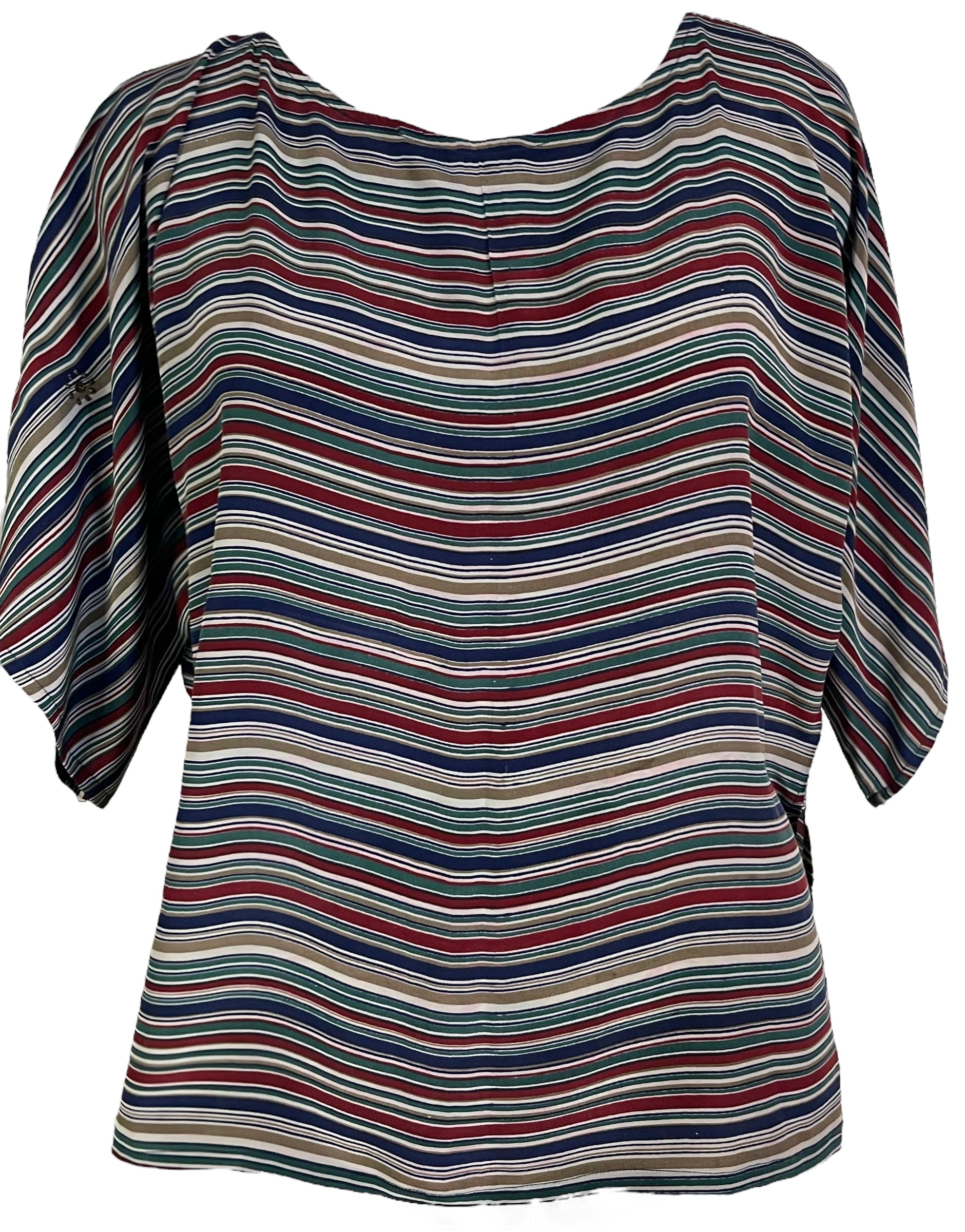 PRC6653 Avatar Pure Silk Side Slit Top