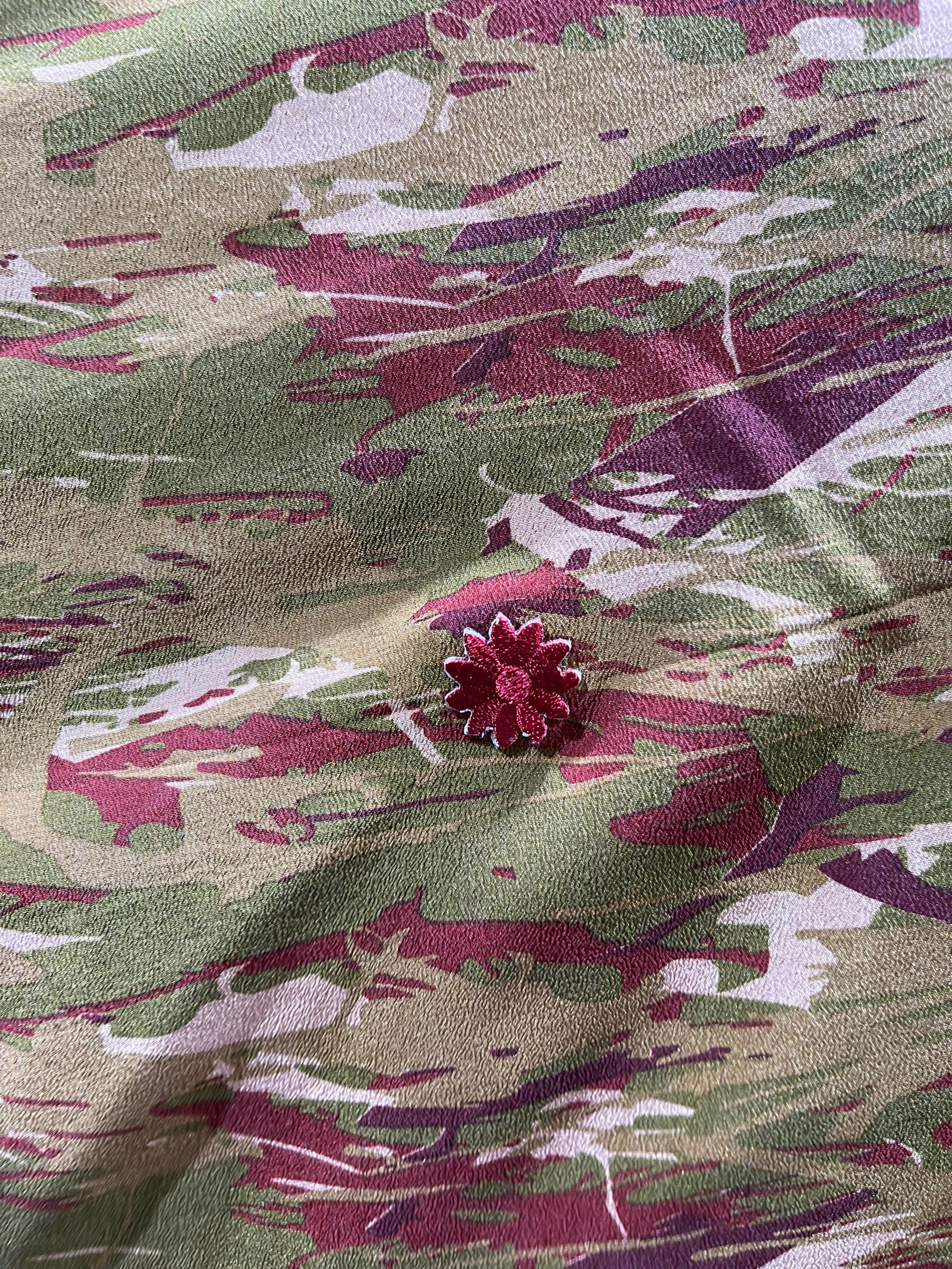 FINAL SALE PRC5360 Avatar Pure Silk Kimono-Sleeved Jacket with Belt