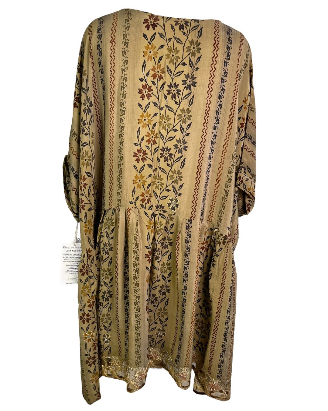 PRC3800 Avatar Pure Silk Boxy Babydoll Dress