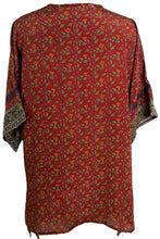 Load image into Gallery viewer, PRC6457 Avatar Pure Silk Long Tunic with Side Ties
