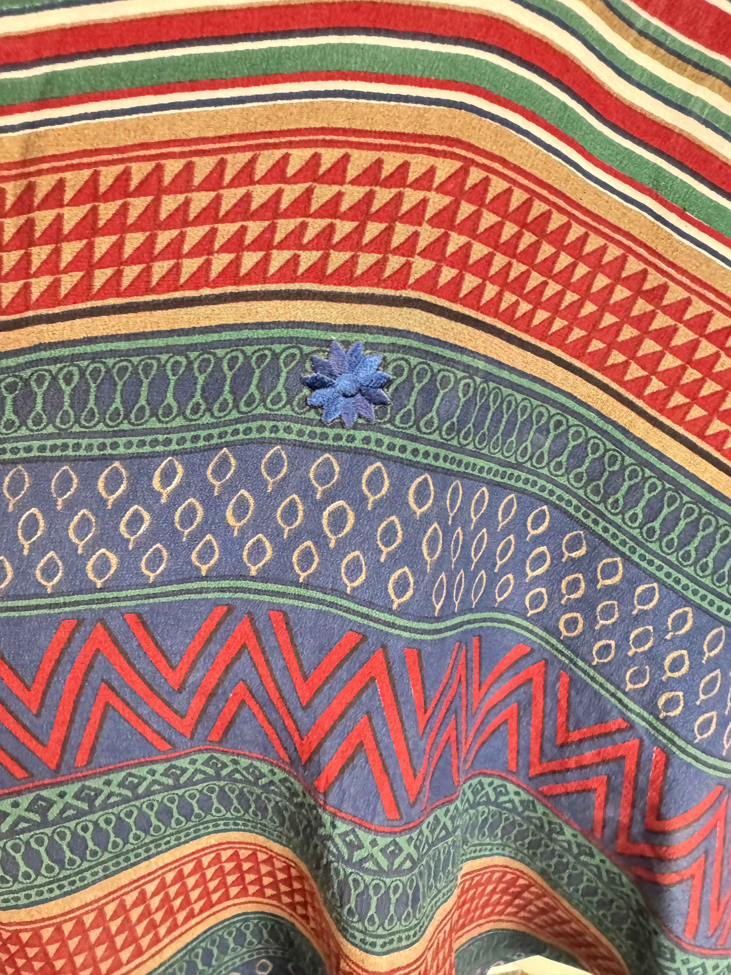 PRC6653 Avatar Pure Silk Waterfall Top