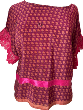 Load image into Gallery viewer, PRC6159 Avatar Pure Silk Boxy Top
