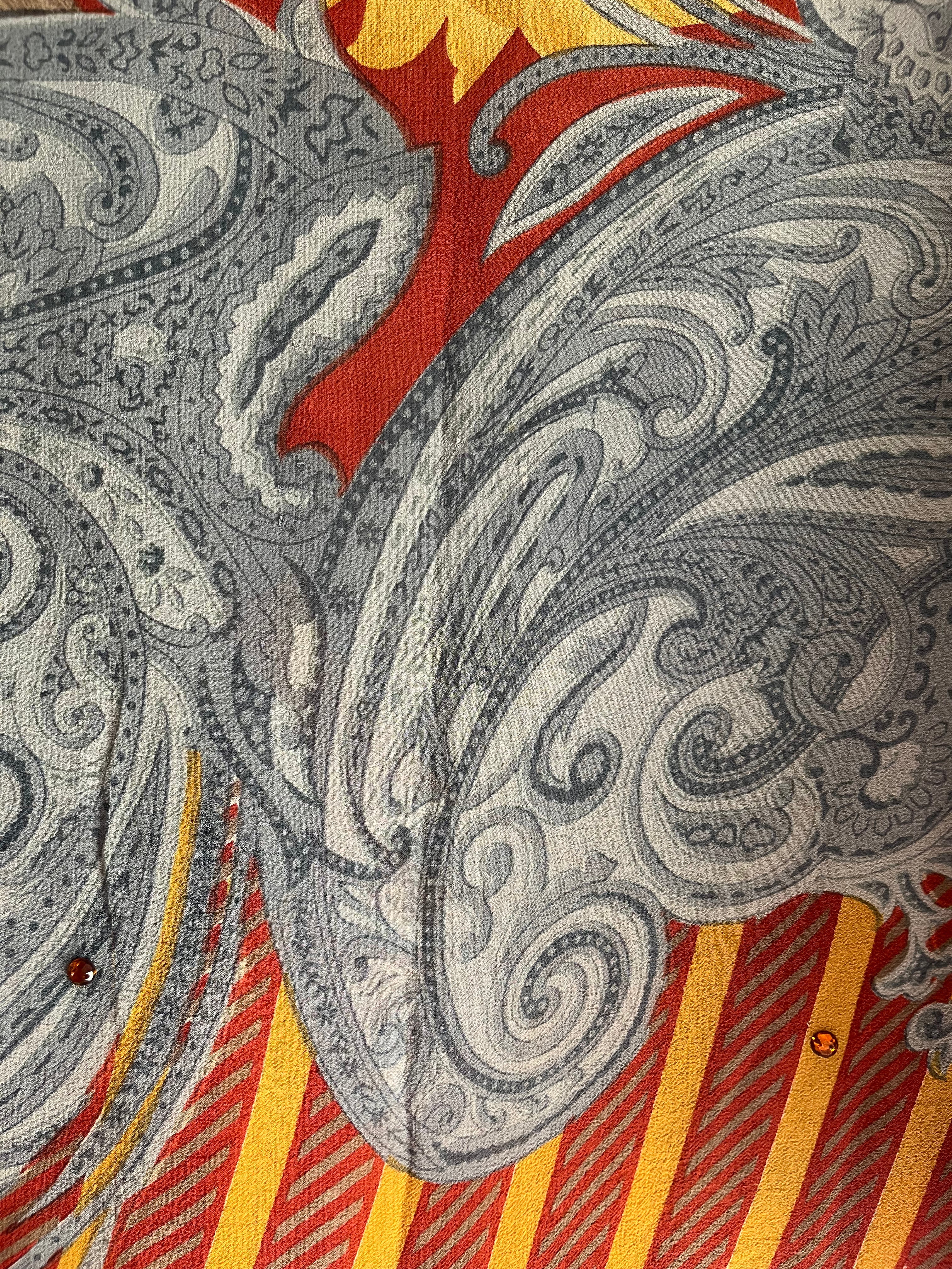 FINAL SALE Marie Elisabeth Wrede Sheer Avatar Pure Silk Boxy Top