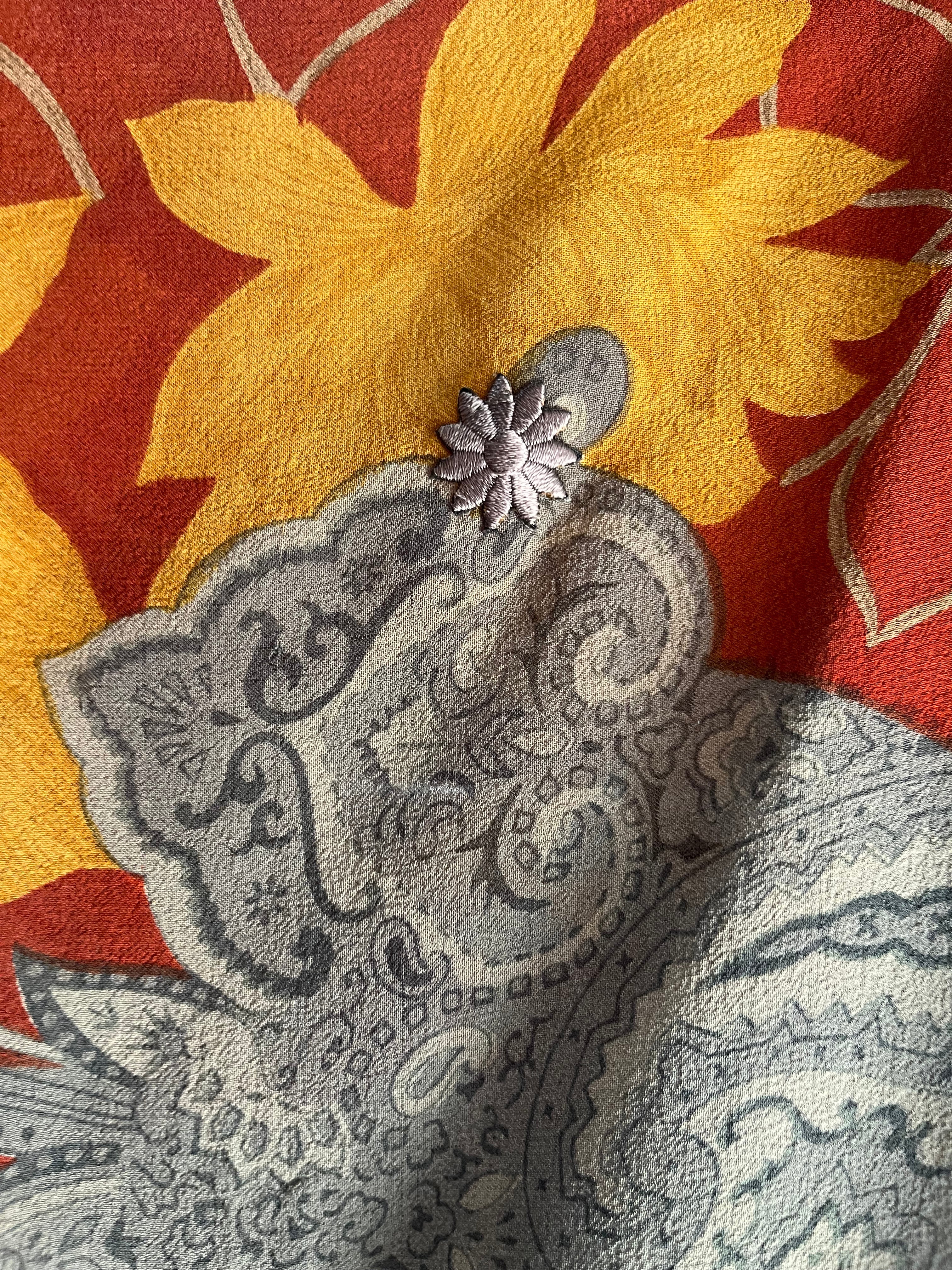 FINAL SALE Marie Elisabeth Wrede Sheer Avatar Pure Silk Boxy Top