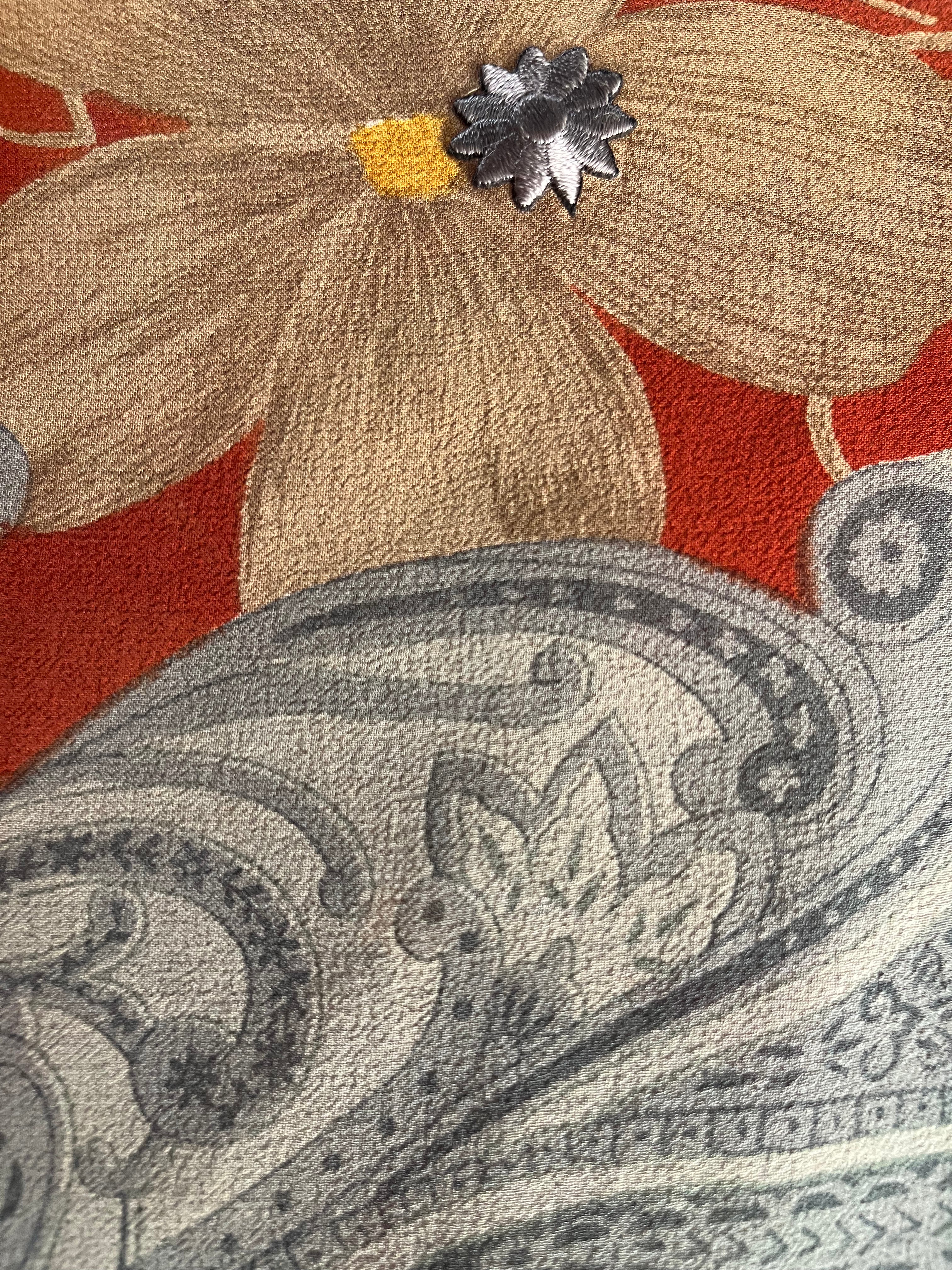 FINAL SALE Marie Elisabeth Wrede Sheer Avatar Pure Silk Boxy Top