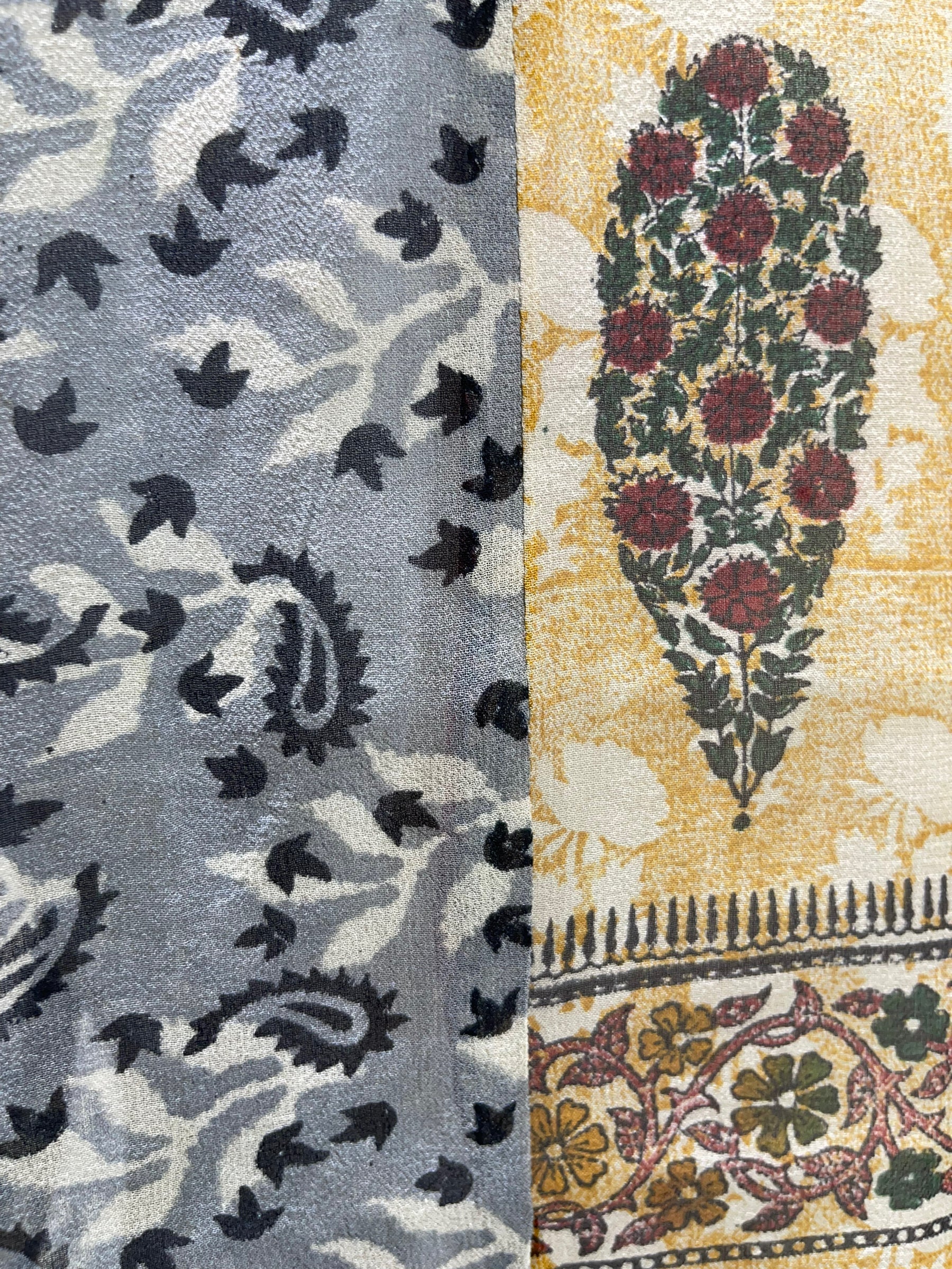 FINAL SALE PRG5710 Sheer Avatar Pure Silk Waterfall Top