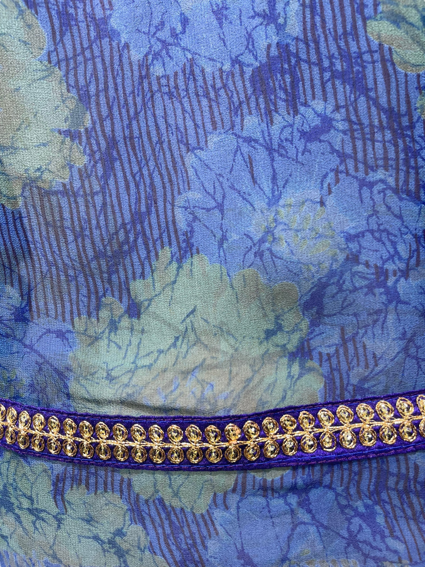 FINAL SALE PRG3051  Sheer Avatar Pure Silk Boxy Top