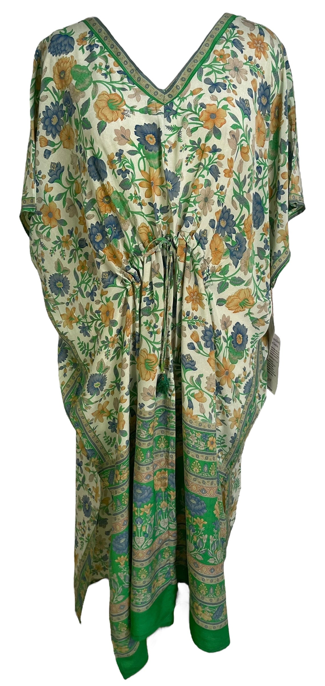 PRC6778 Avatar Pure Silk Maxi Kaftan