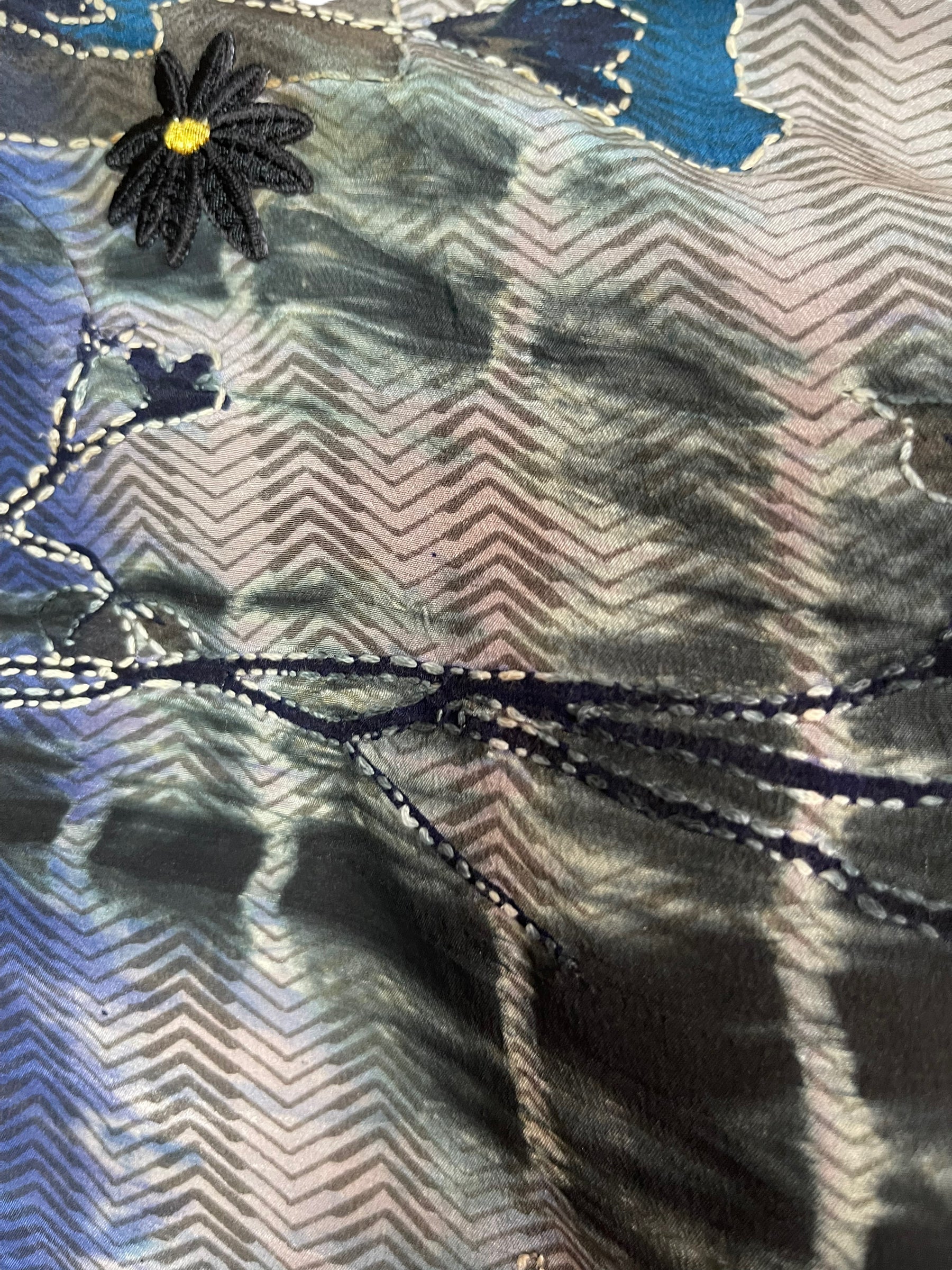 FINAL SALE PRC5896 Avatar Pure Silk Side Slit Top