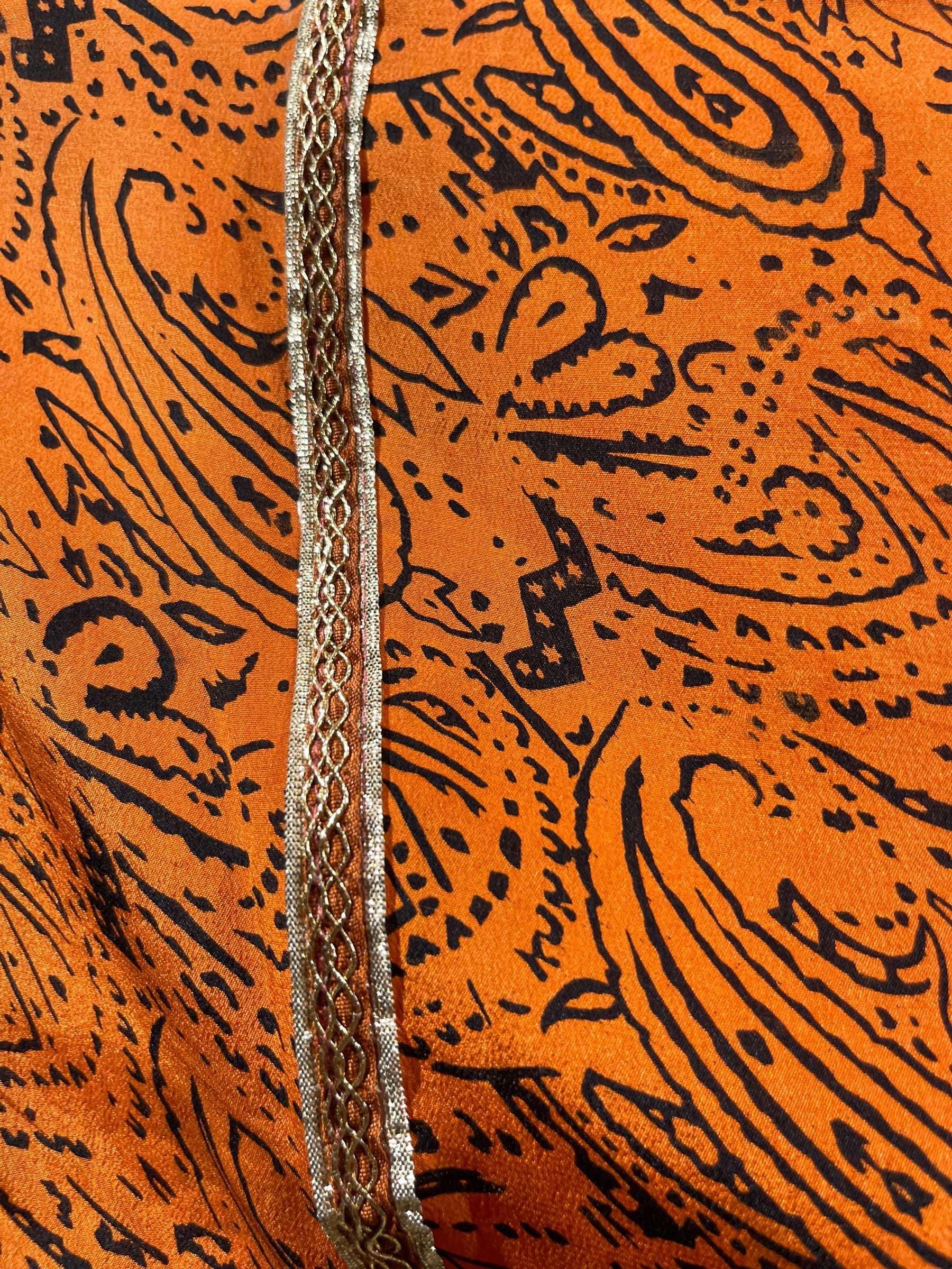 FINAL SALE PRC4352 Avatar Pure Silk Side Slit Top