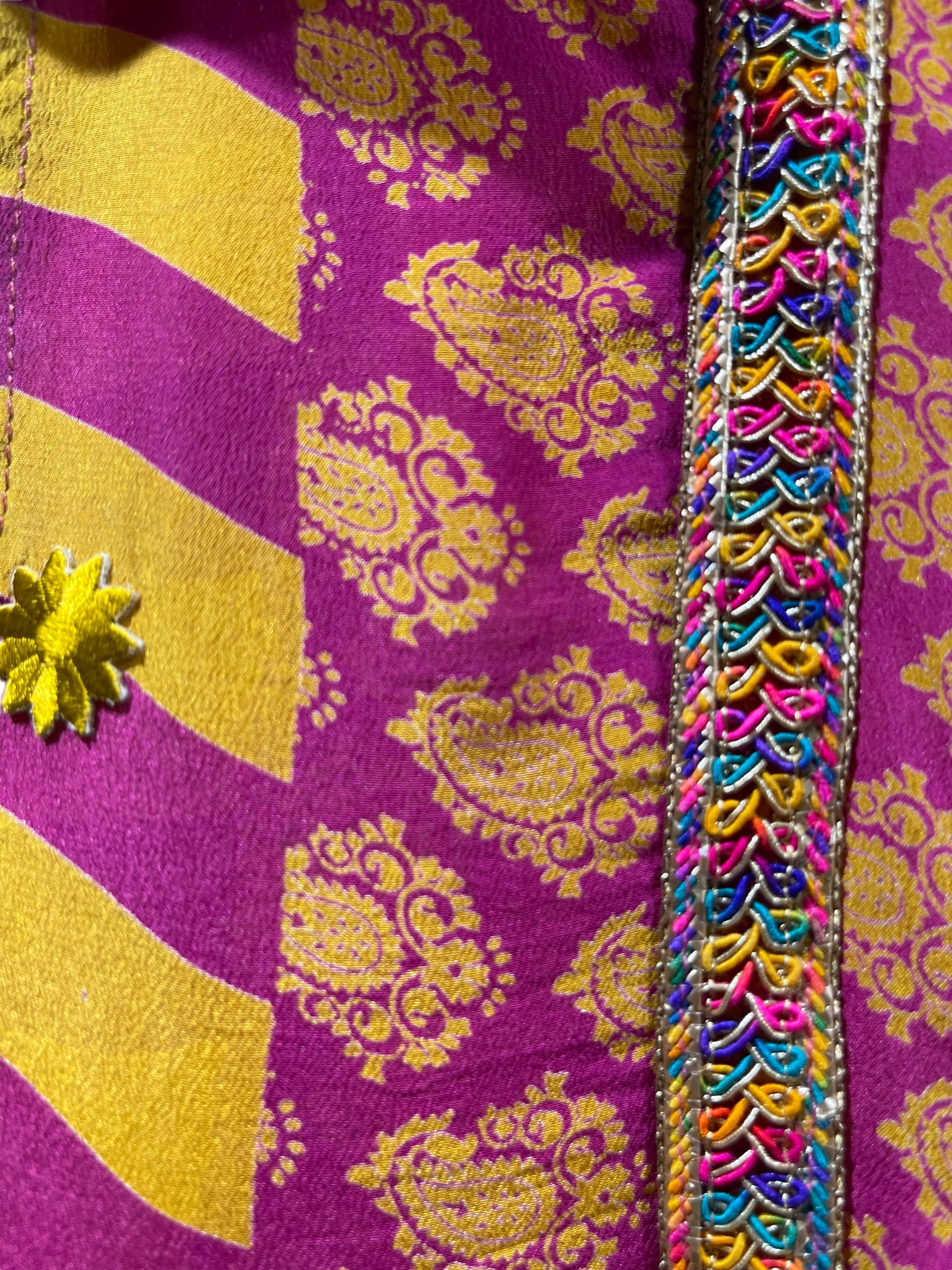 FINAL SALE PRC5202 Avatar Pure Silk Side Slit Top