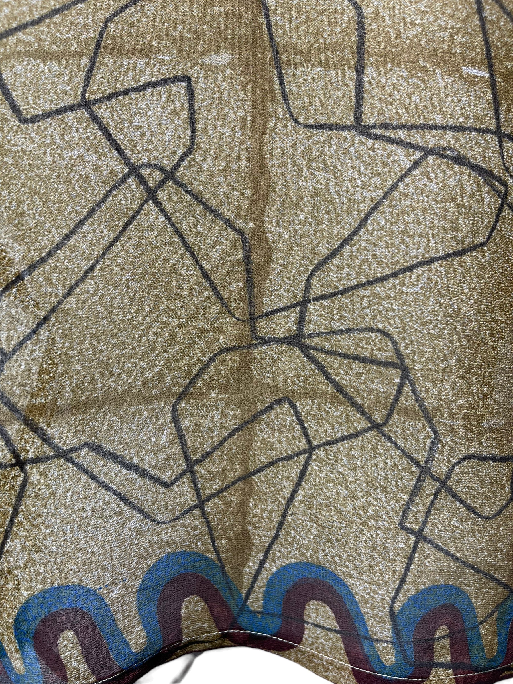 FINAL SALE PRG4027 Sheer Nirvana Pure Silk Boxy Top