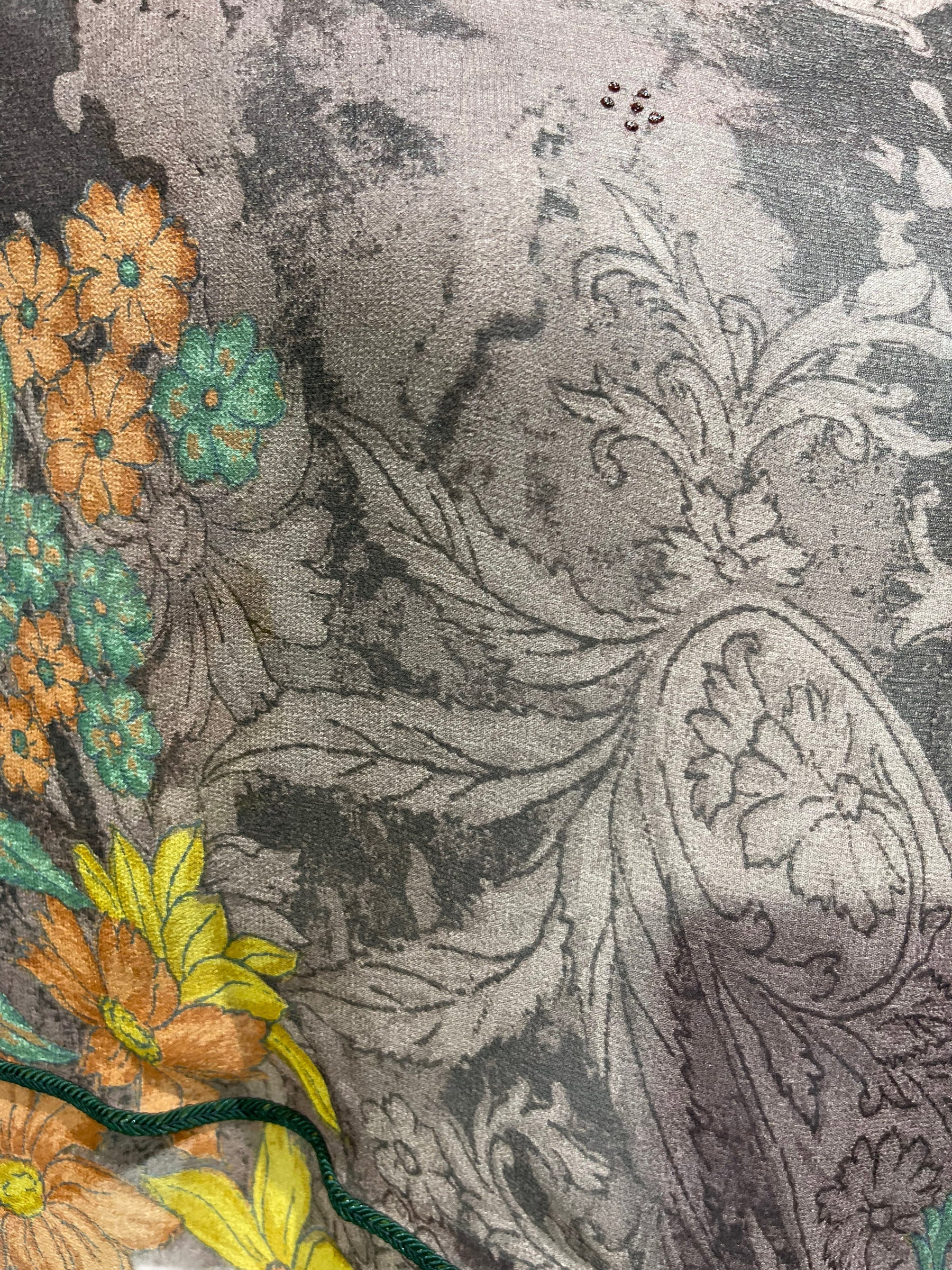 FINAL SALE PRG4203 Sheer Avatar Pure Silk Boxy Top