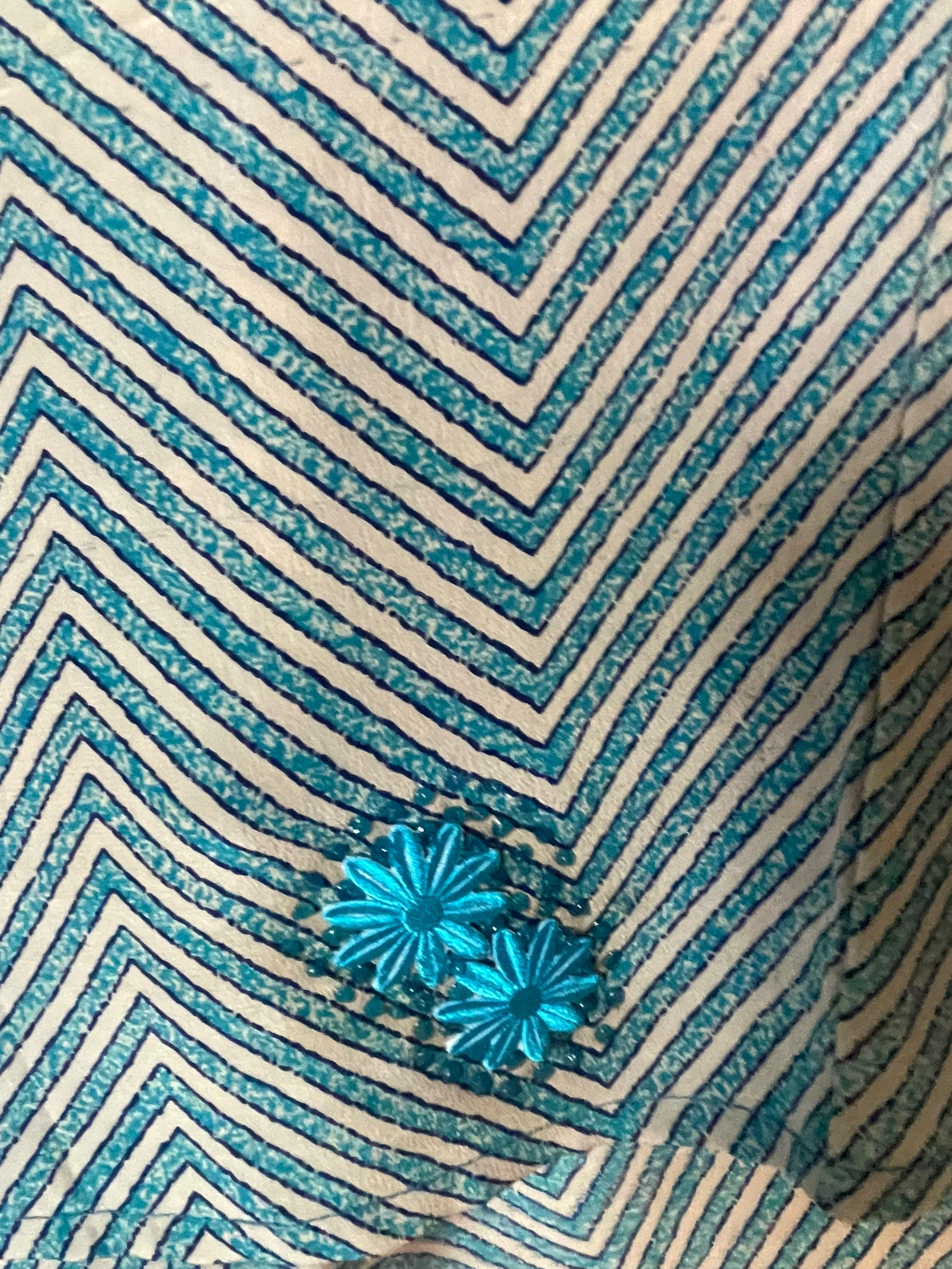 FINAL SALE PRC5917 Avatar Pure Silk Short Kaftan Tunic without Slits