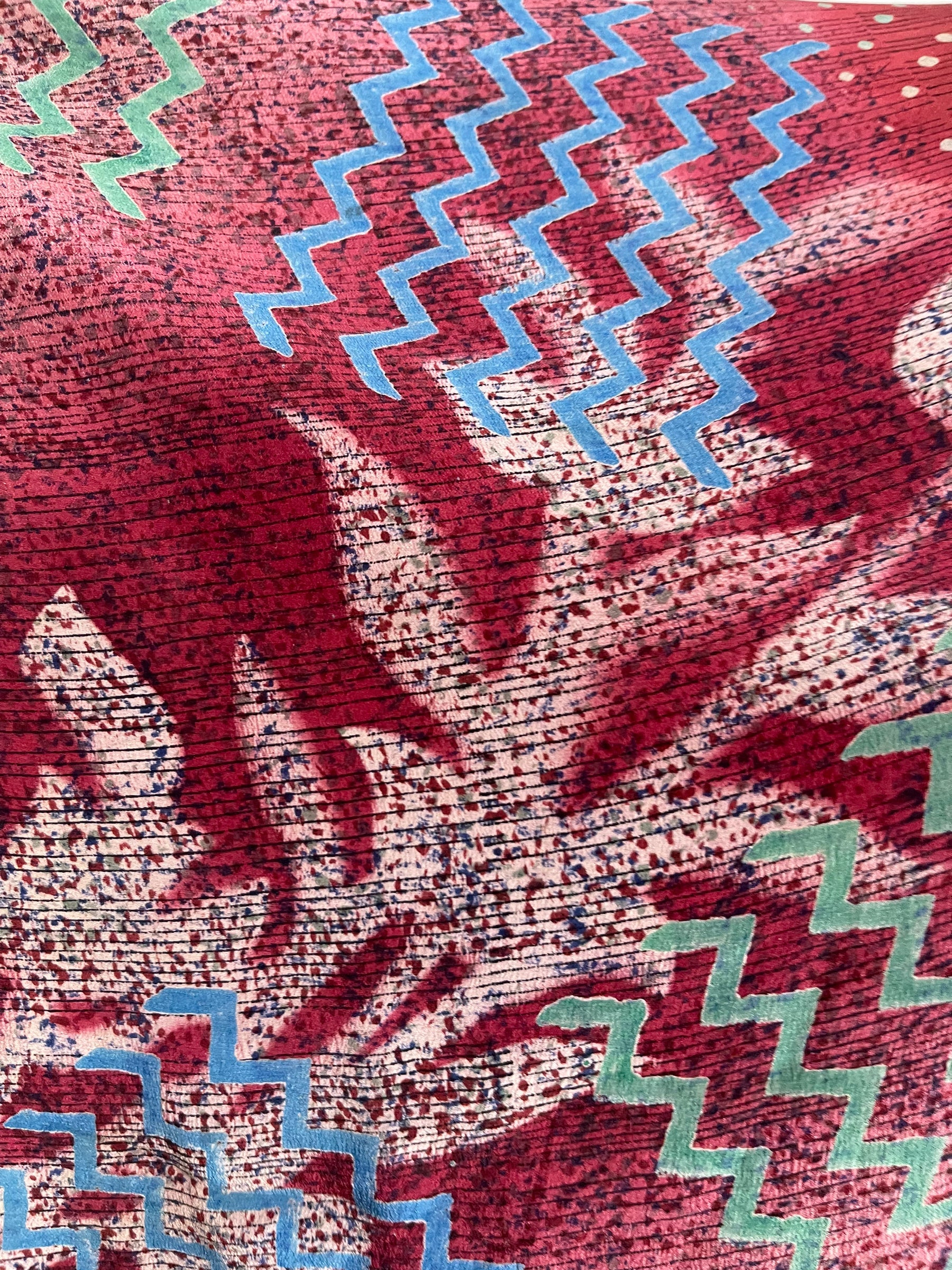 FINAL SALE PRC5744 Avatar Long Pure Silk Kimono Sleeved Duster with Belt