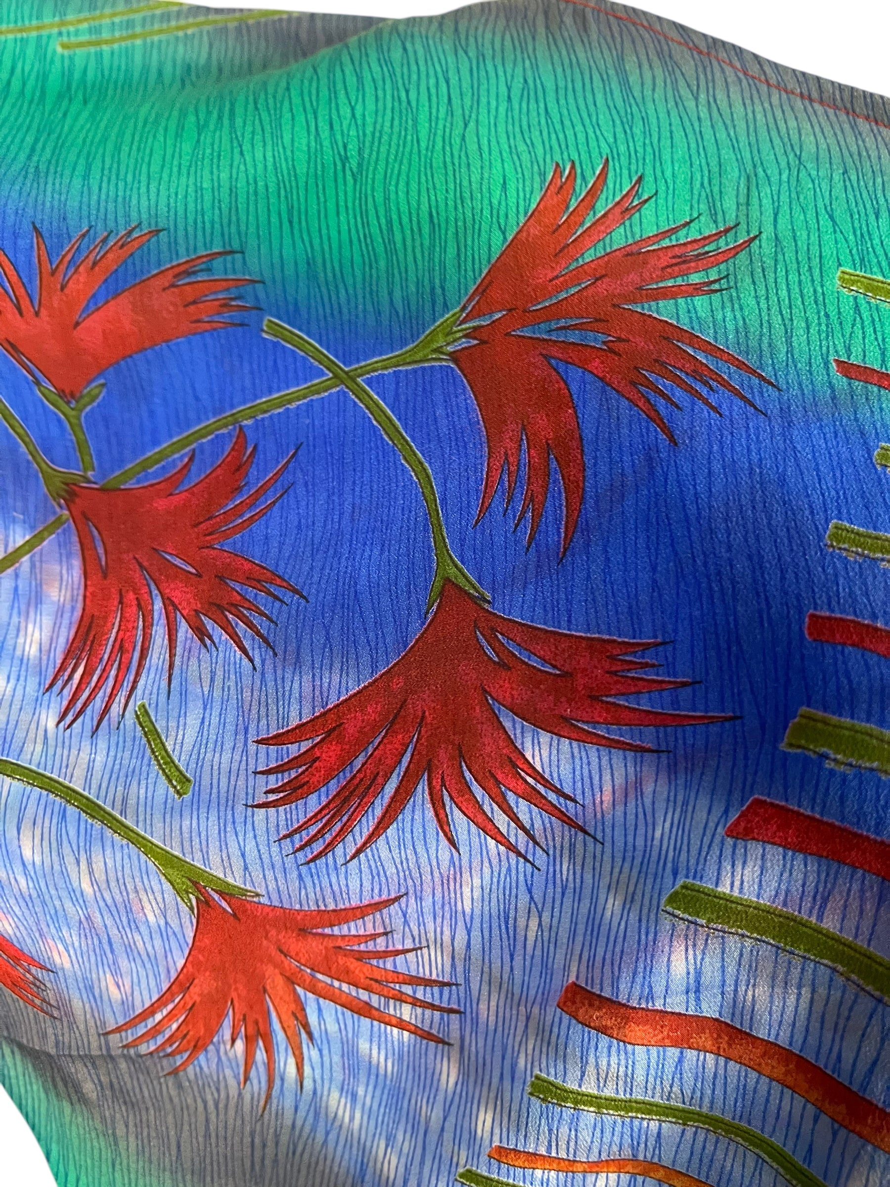 PRC6660 Avatar Pure Silk Side Slit Top