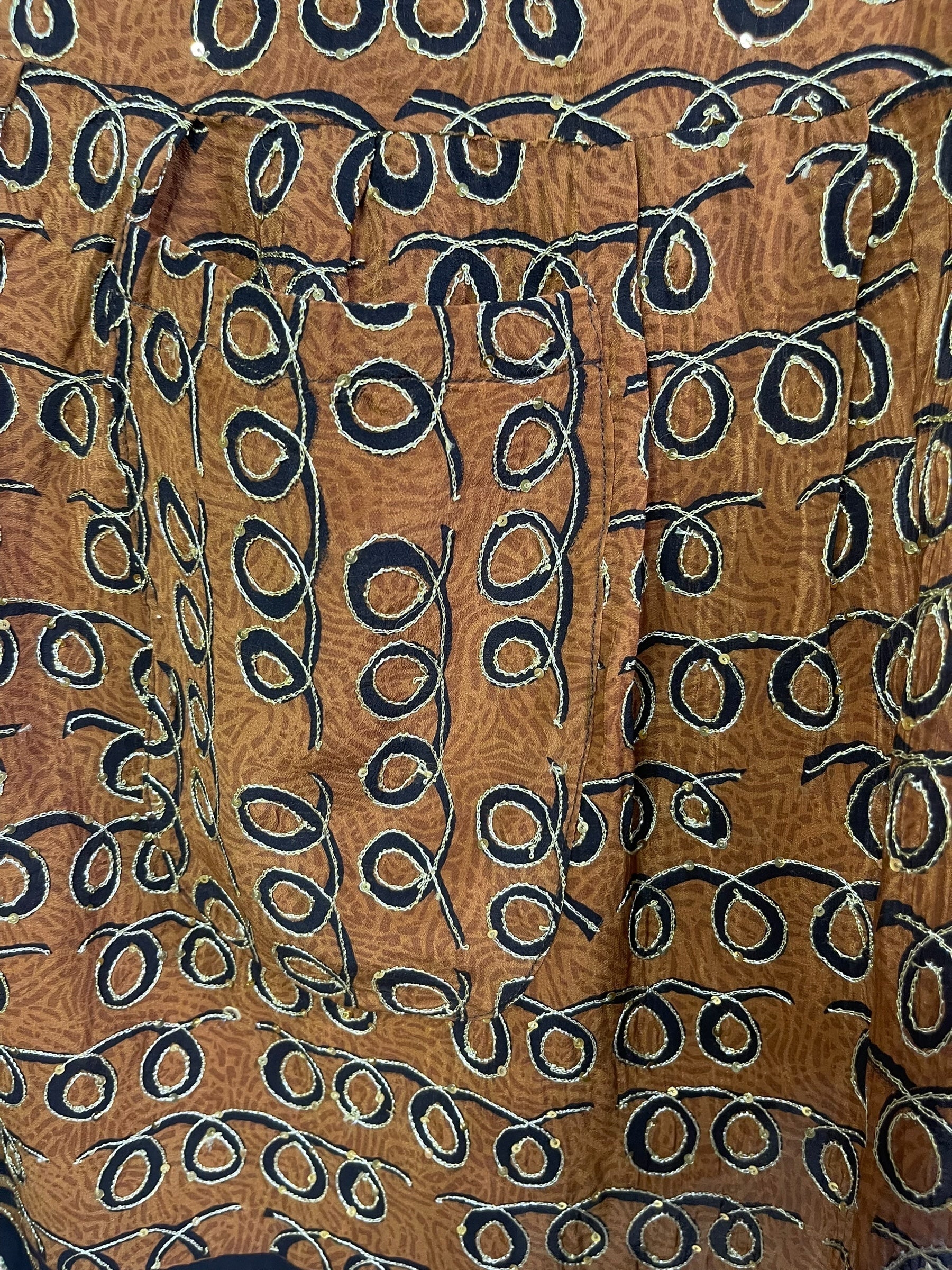 PRC6728 Avatar Pure Silk Boxy Babydoll Dress