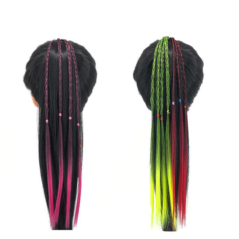 Kids' Colorful Hair Bands Assorted Fiber Nylon Rubber 44cm