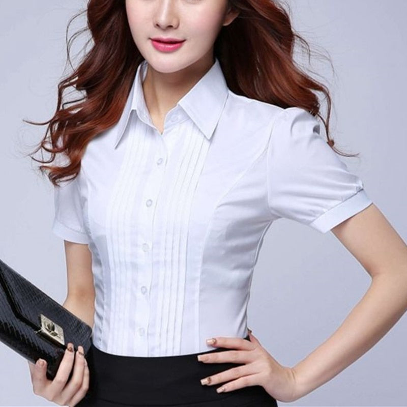 Stylish Short Sleeve Dress Shirt