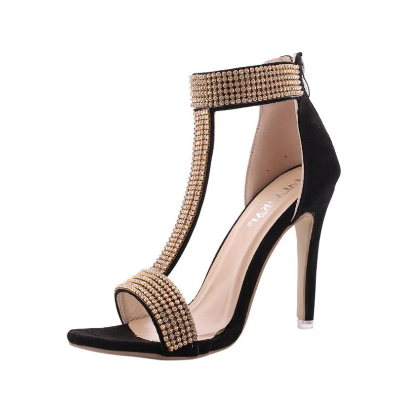 T Strap Sandal Heel