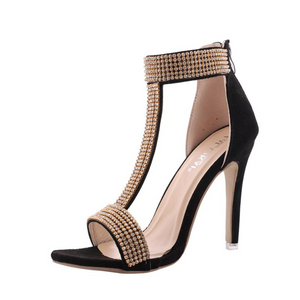 T Strap Sandal Heel