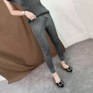 Lined Office Stretch Pants