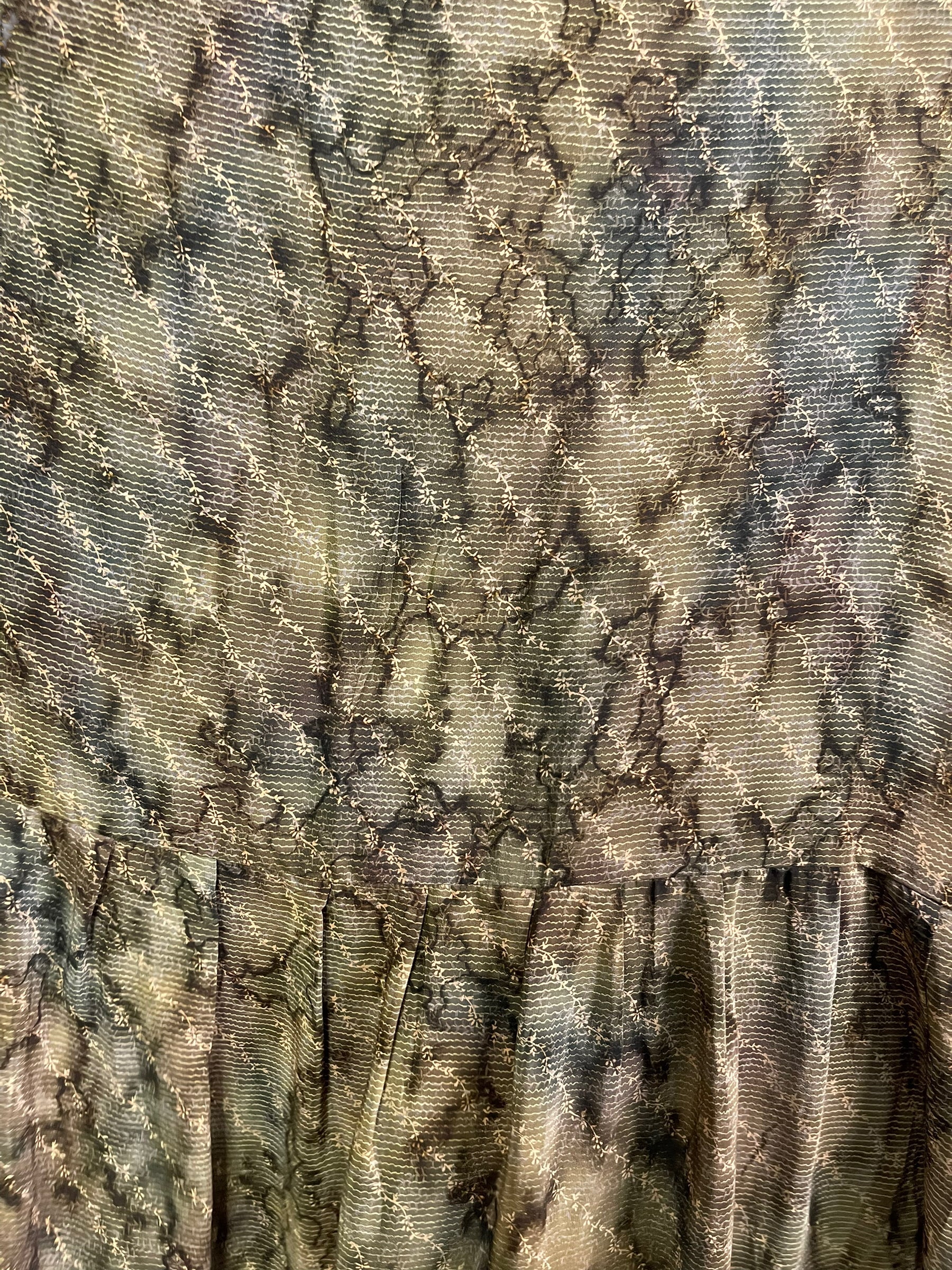 PRC6383 Avatar Pure Silk Boxy Babydoll Dress