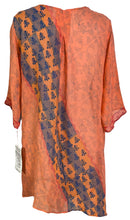 Load image into Gallery viewer, PRG6034 Sheer Avatar Pure Silk Self Pocket Tunic Dress
