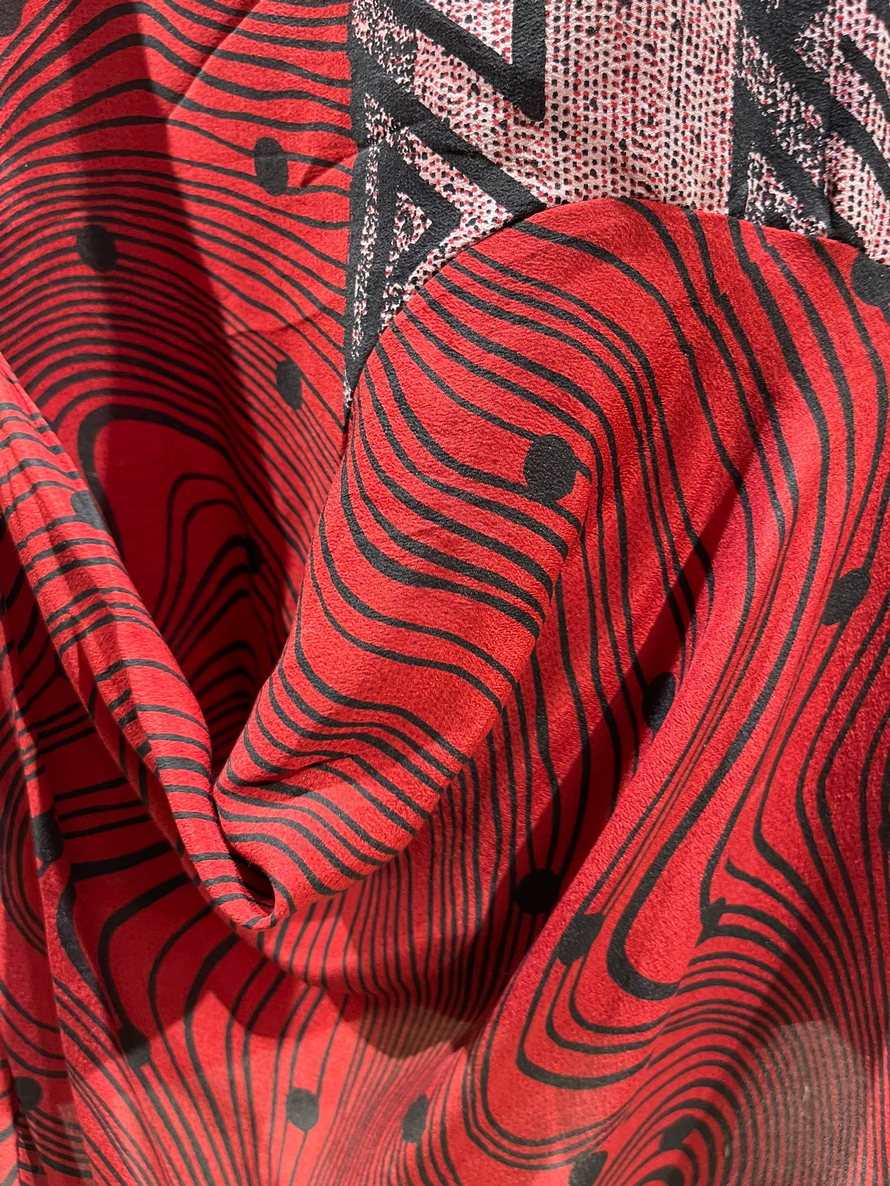 FINAL SALE PRC5498 Avatar Pure Silk Self Pocket Tunic Dress