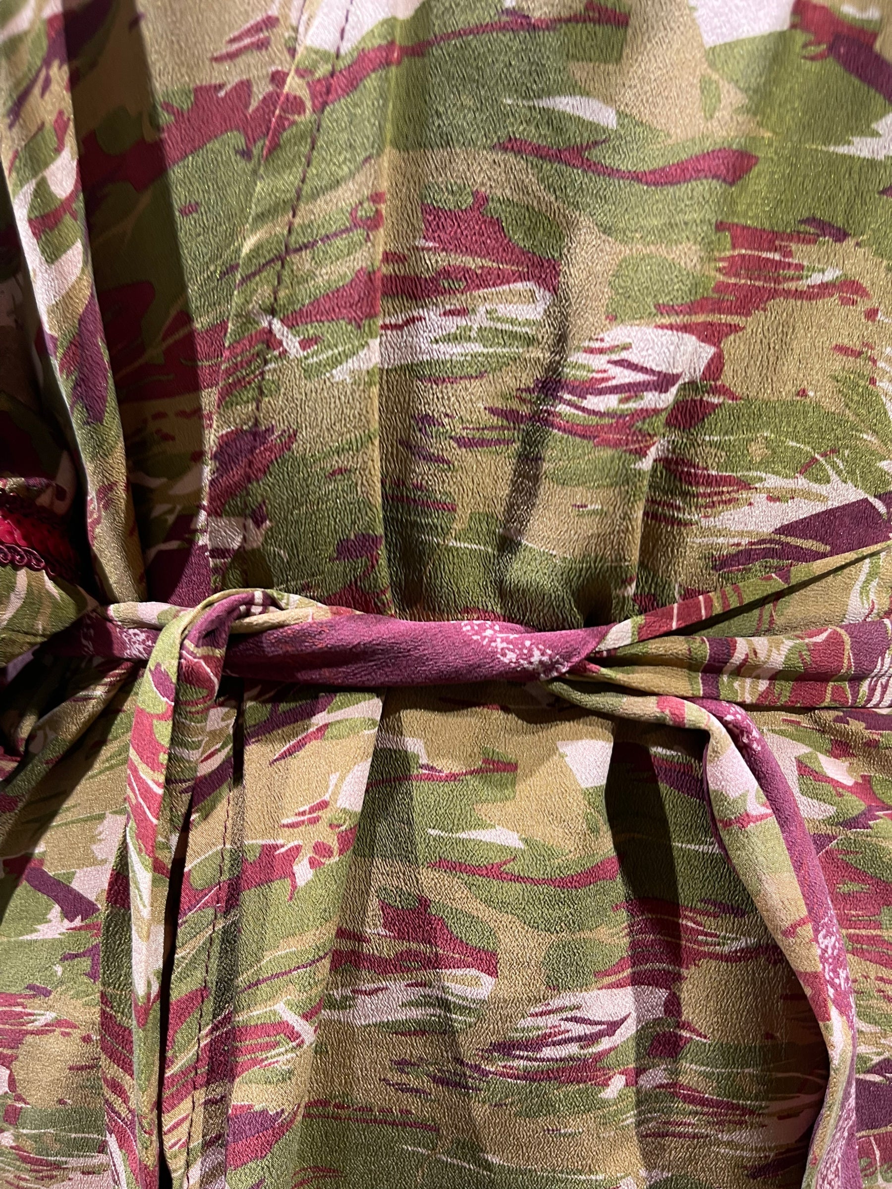 FINAL SALE PRC5360 Avatar Pure Silk Kimono-Sleeved Jacket with Belt