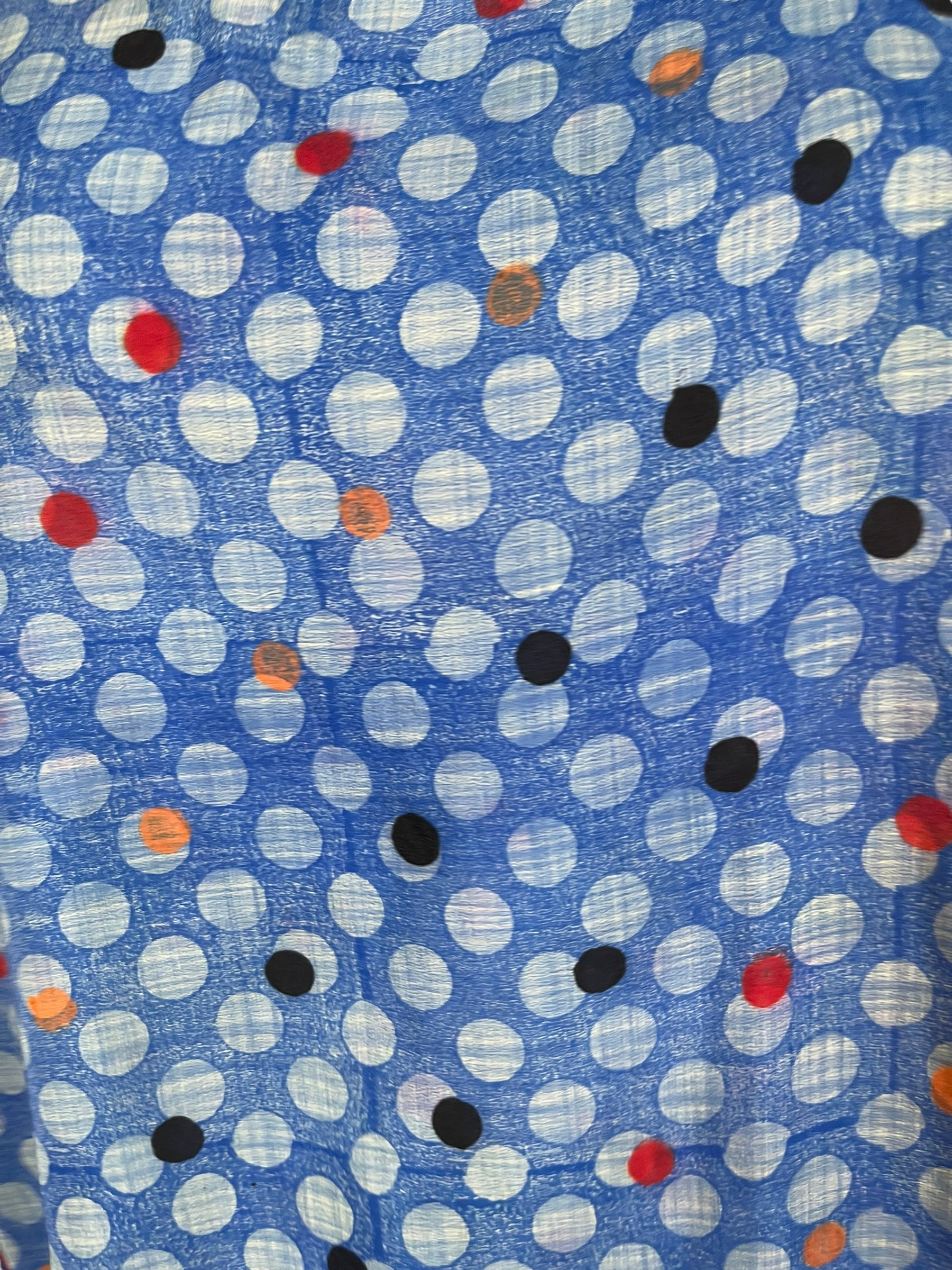 PRC6551 Avatar Pure Silk Self Pocket Tunic Dress