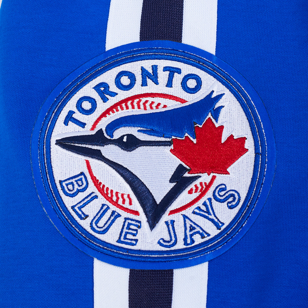 MLB TORONTO BLUE JACKETYS CURRENT LOGO PRO GAME DAY MEN'S DOUBLE KNIT JACKET LTJ6314808-RWN