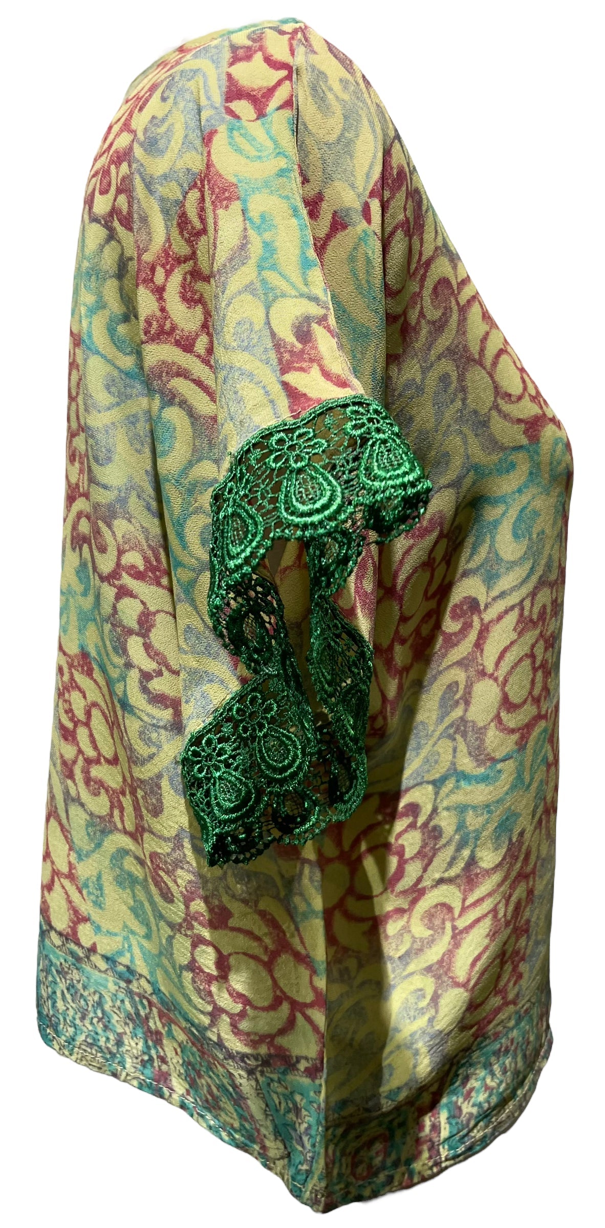 FINAL SALE PRC2014A  Avatar Pure Silk Boxy Top