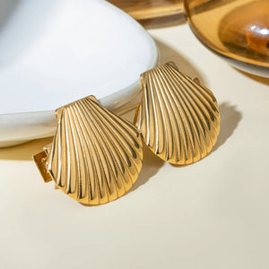 Laguna Gold Seashell Hair Clip – Waterproof, Hypoallergenic Hair Accessory
