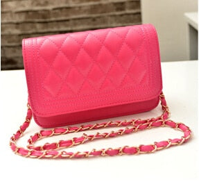 Semi Chain Plaid Bag