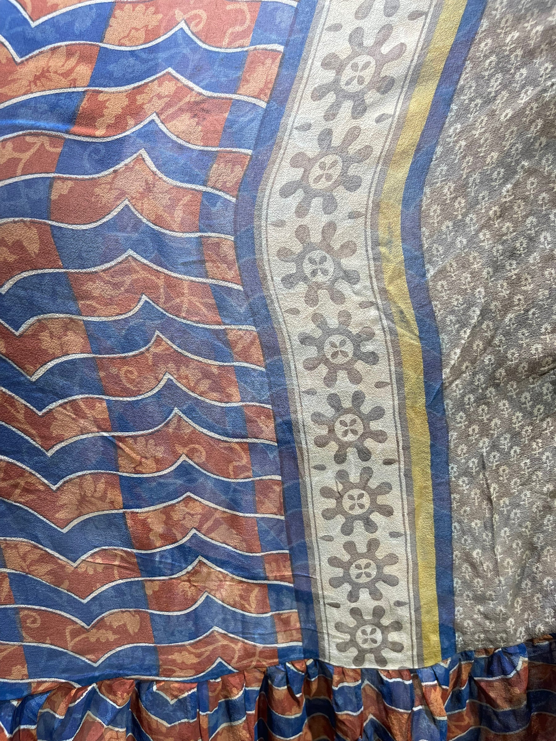 FINAL SALE PRG5583 Sheer Avatar Pure Silk Boxy Babydoll Dress