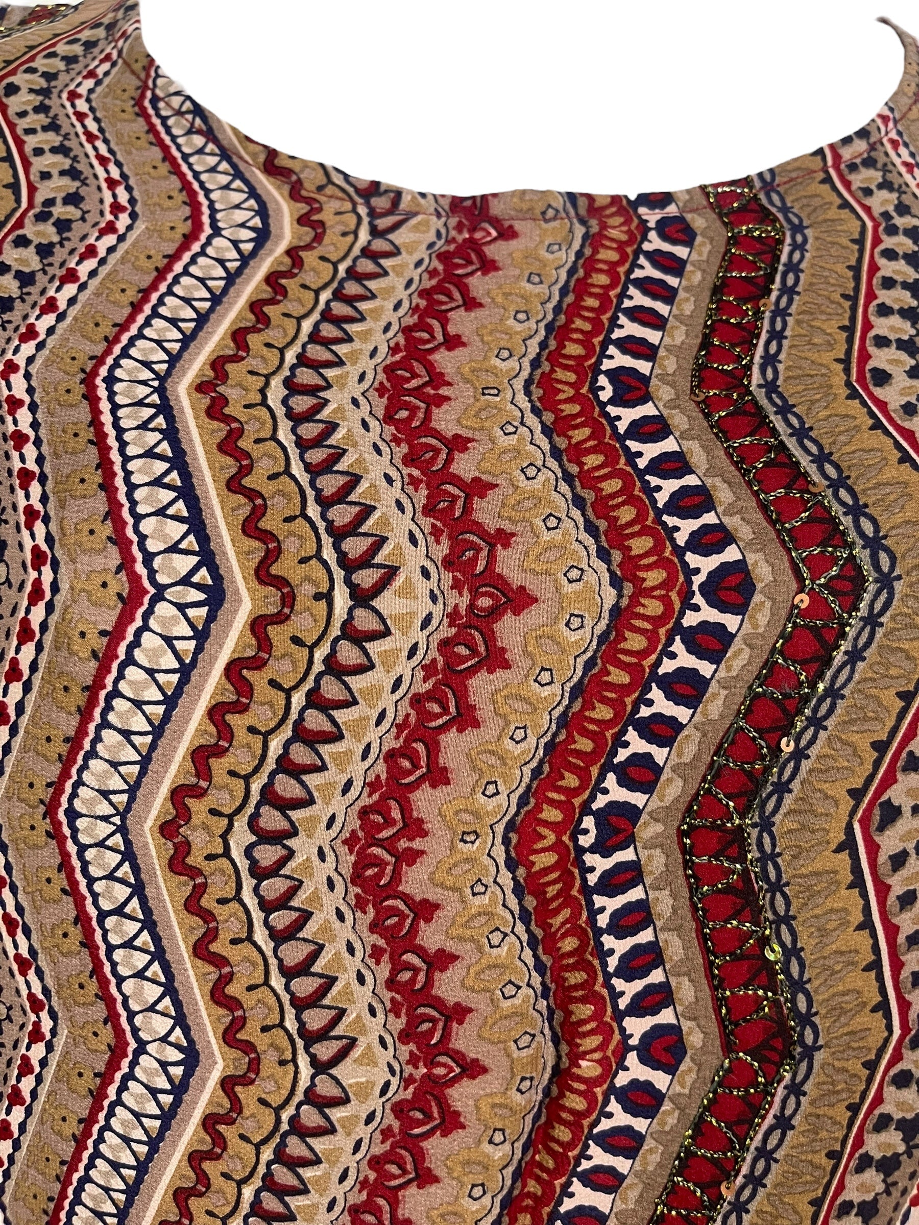 PRC3772 Avatar Pure Silk Boxy Babydoll Dress