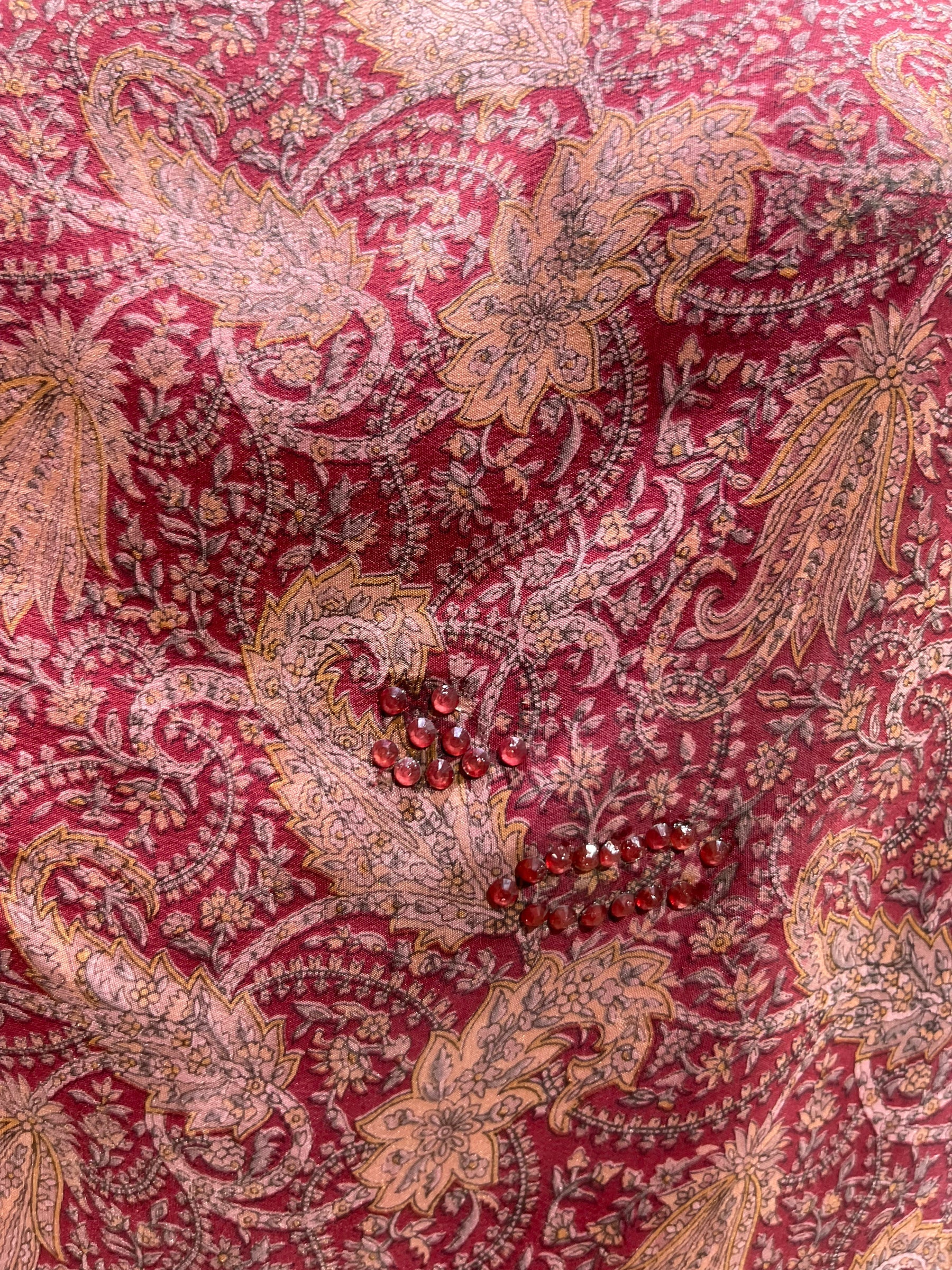 FINAL SALE PRC4761 Avatar Pure Silk Boxy Top