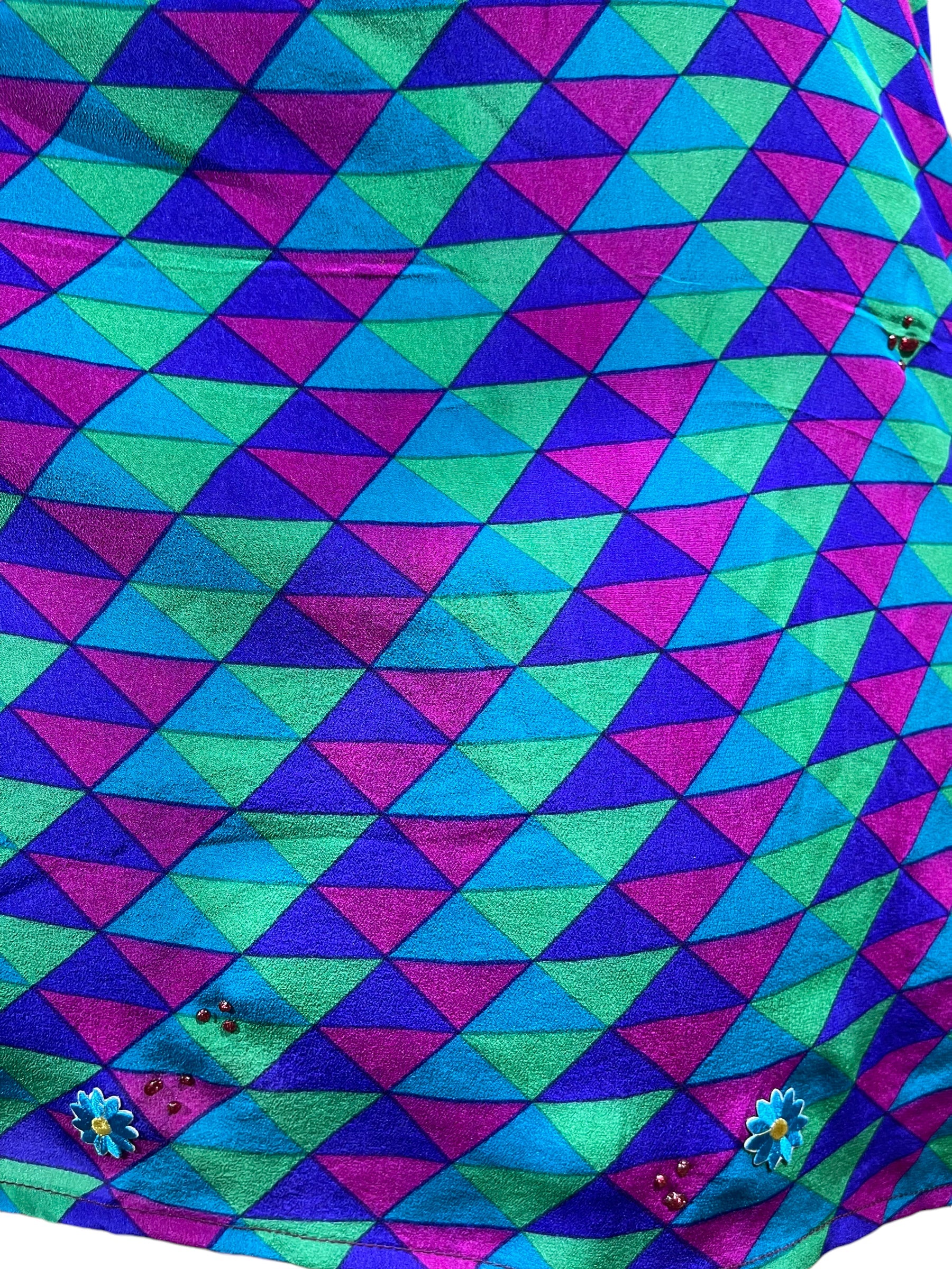 FINAL SALE PRC4276 Avatar Pure Silk Long Tunic with Side Ties