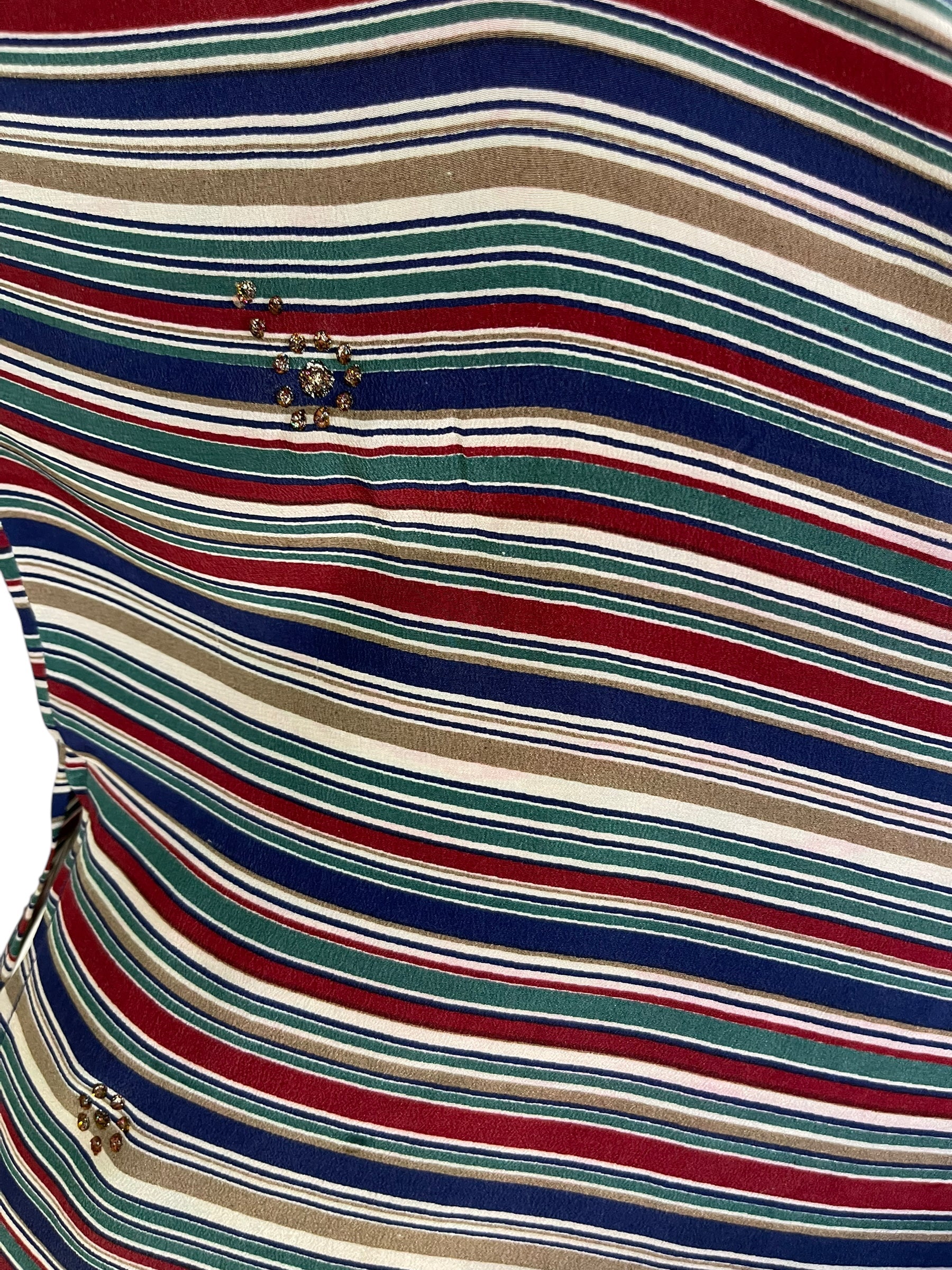 PRC6653 Avatar Pure Silk Side Slit Top