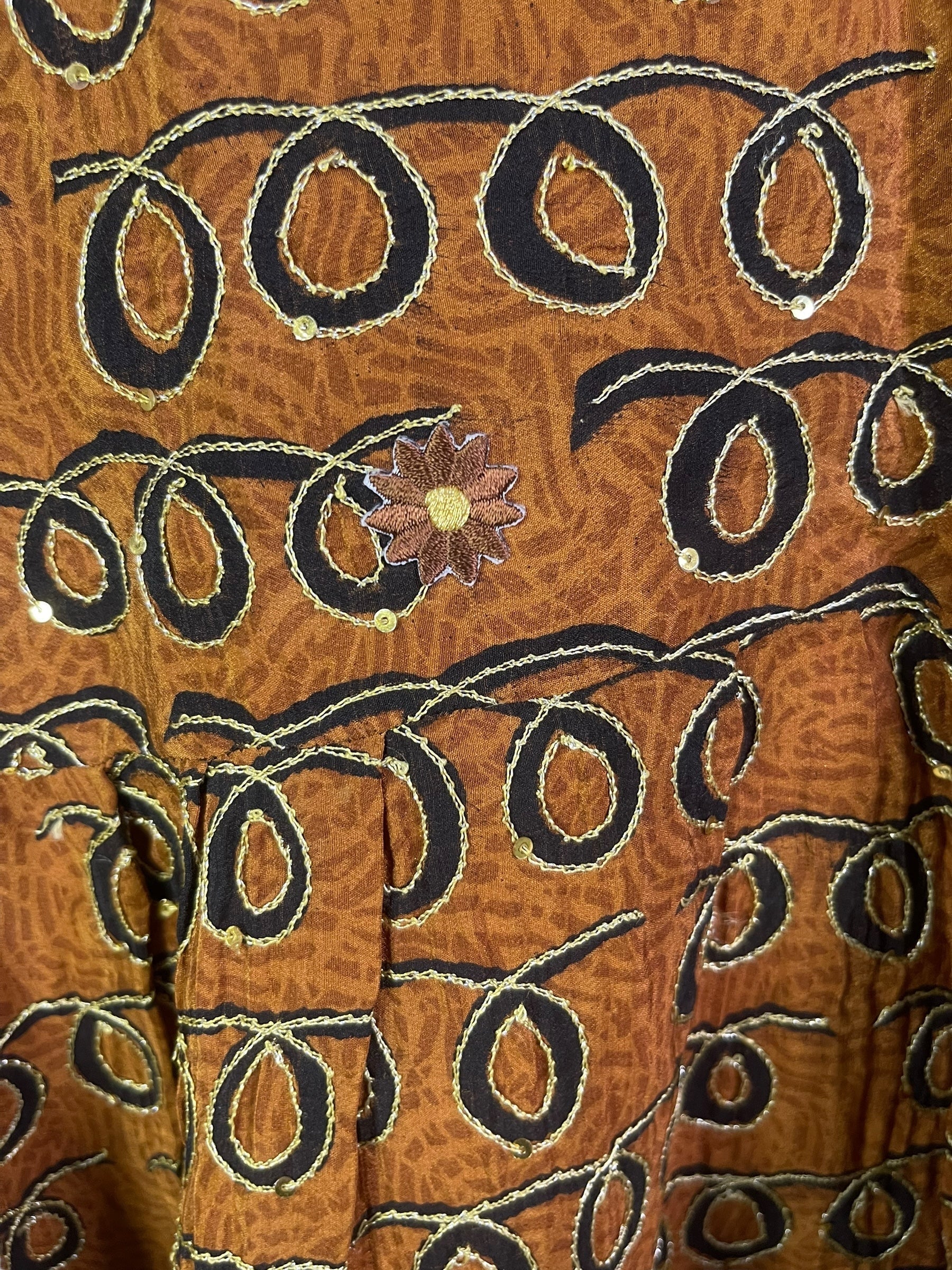 PRC6728 Avatar Pure Silk Boxy Babydoll Dress